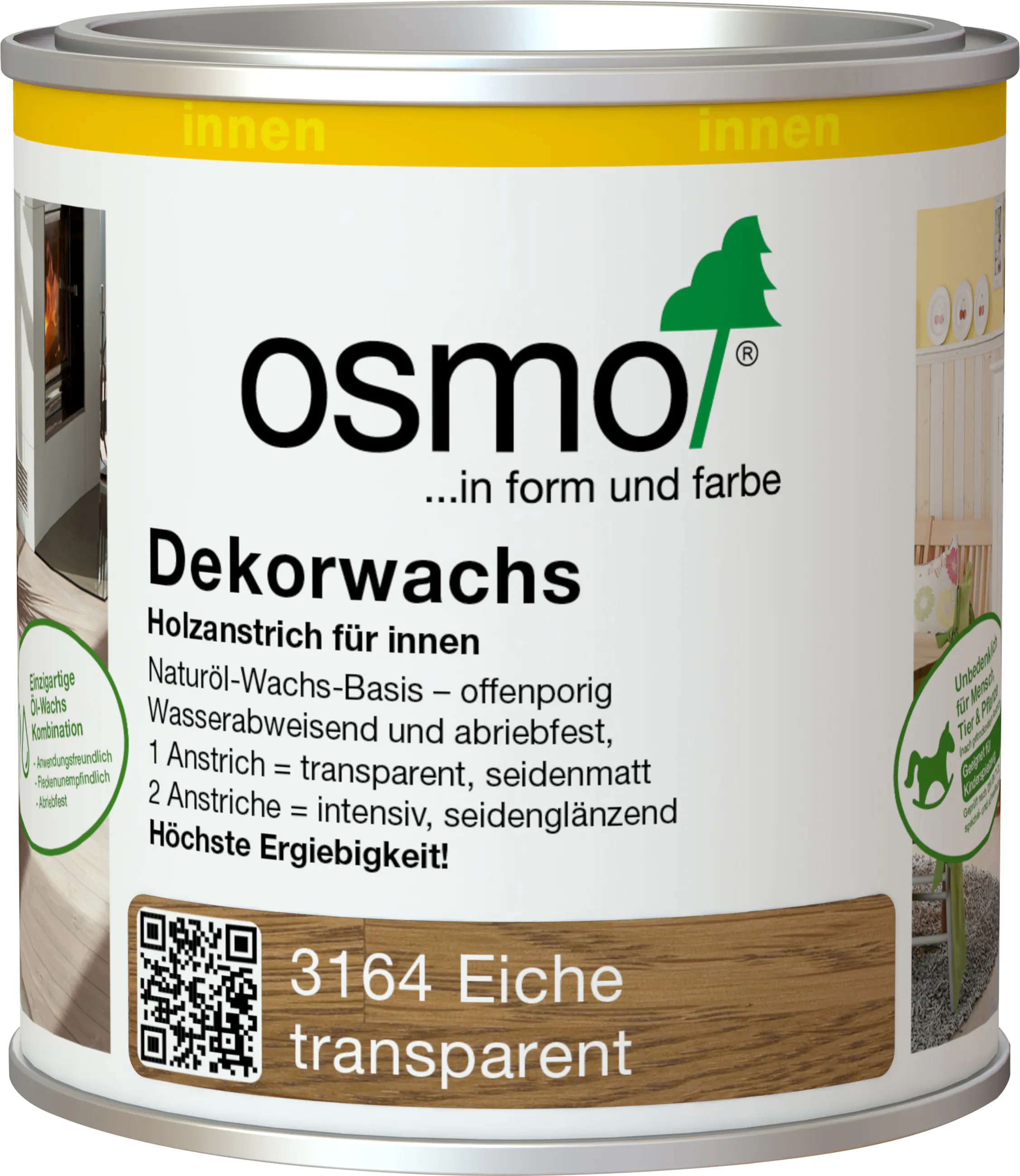 Osmo Dekorwachs 375 ml eiche