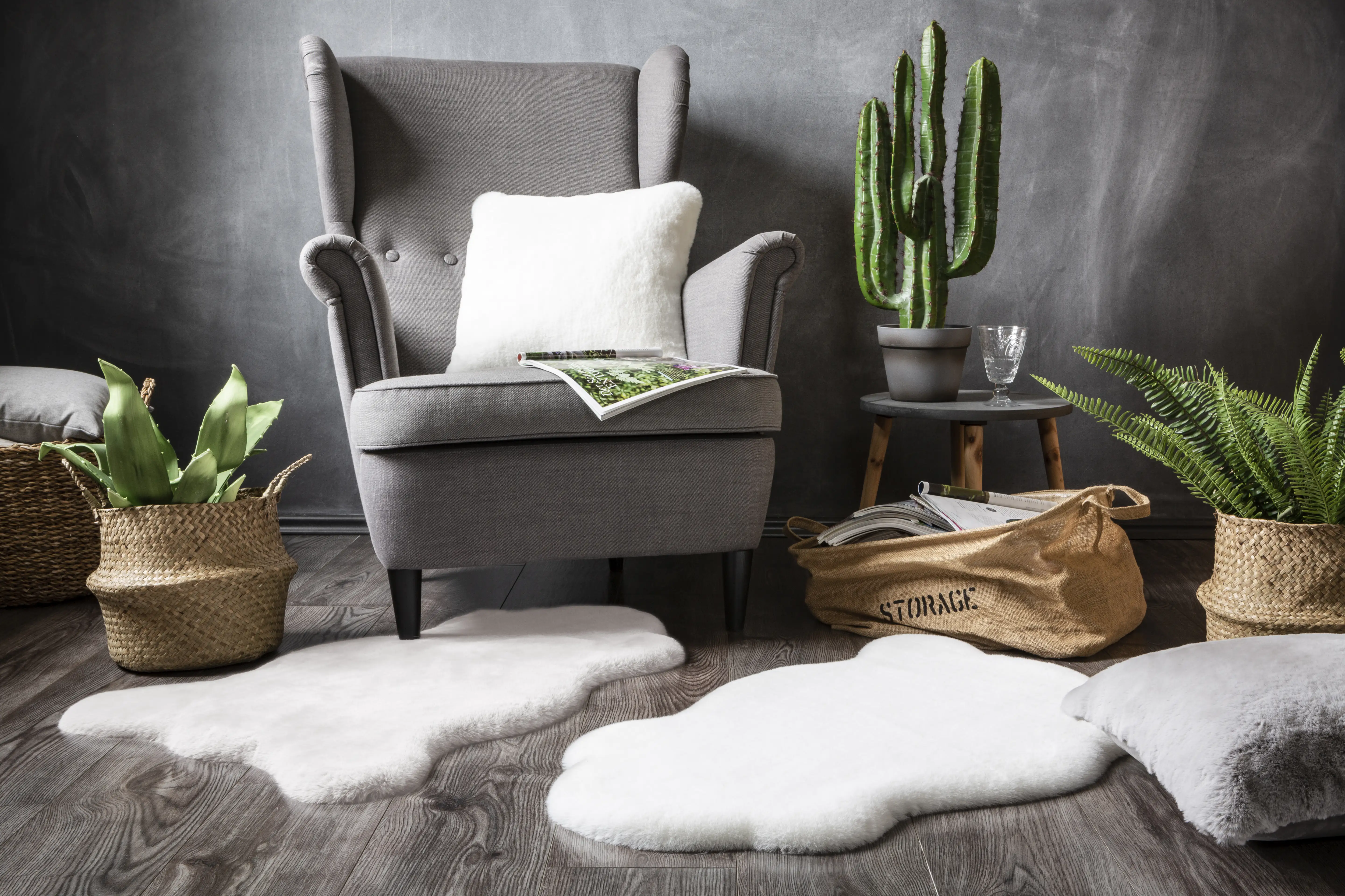 4002398885340_2 Andiamo Kunstfell Cingoli weiß, 55 x 80 cm