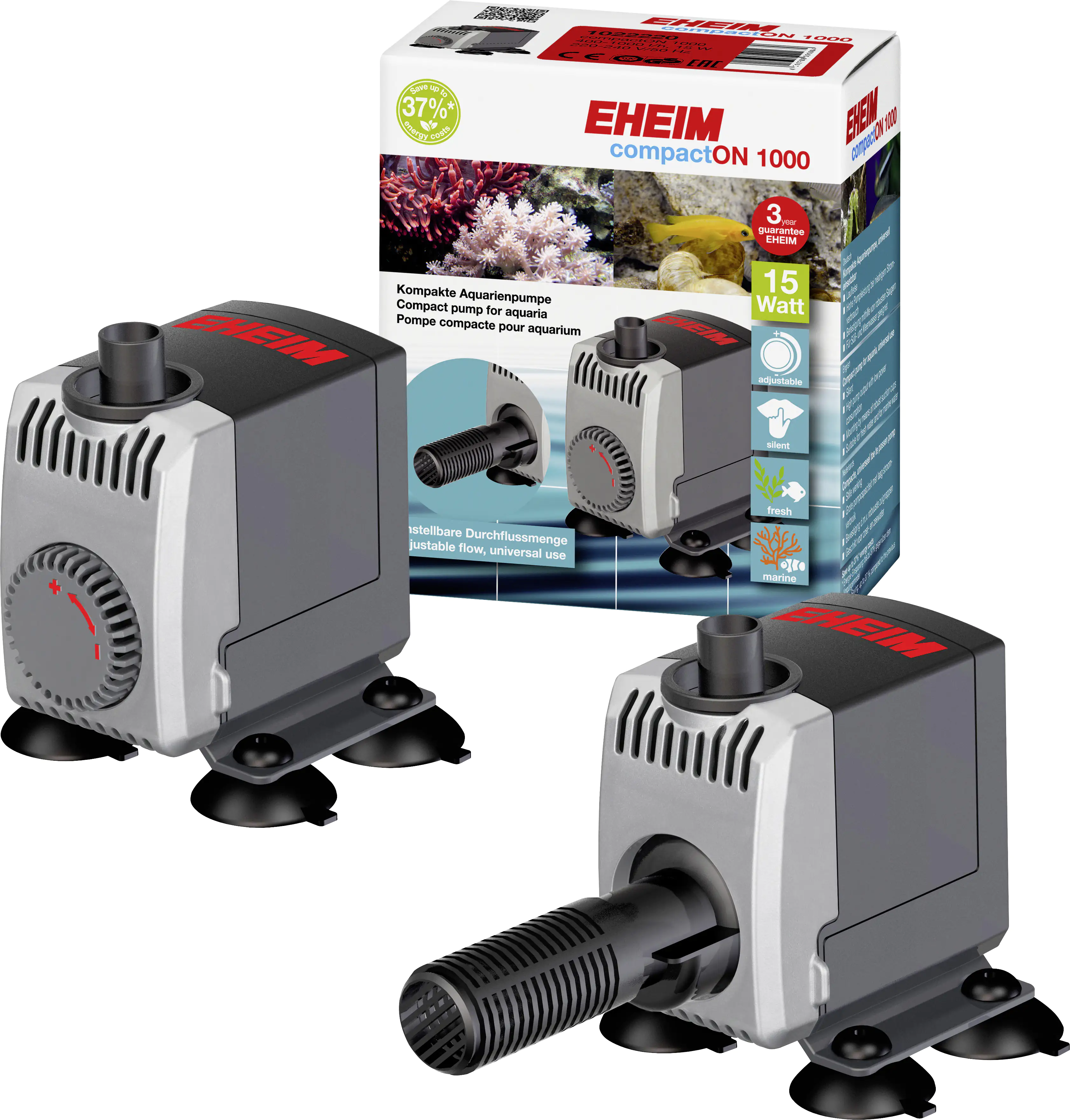 Eheim Aquarienpumpe compactON 1000
