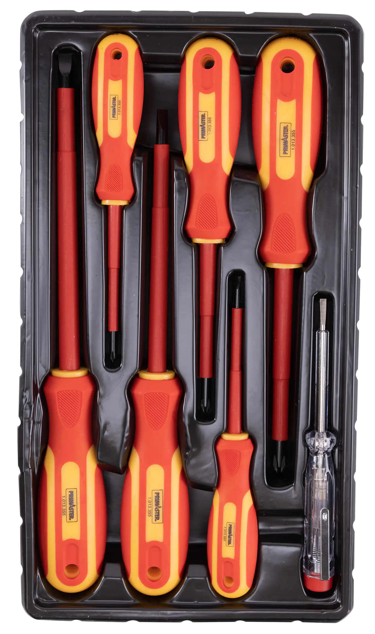 Primaster VDE-Schraubendreher-Set inkl. Spannungsprüfer 7-teilig Primaster VDE-Schraubendreher-Set inkl. Spannungsprüfer 7-teilig