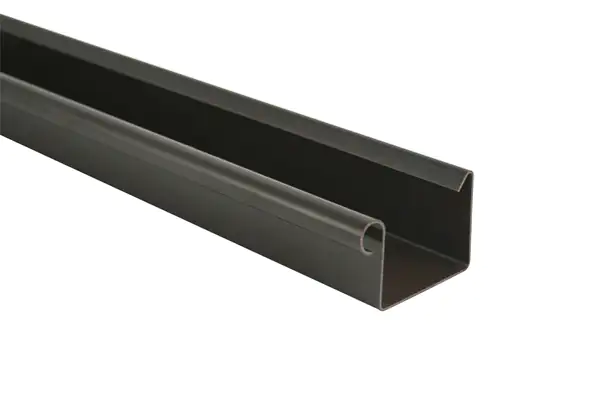 Marley Kastendachrinne NW 70 mm, 1 m, braun