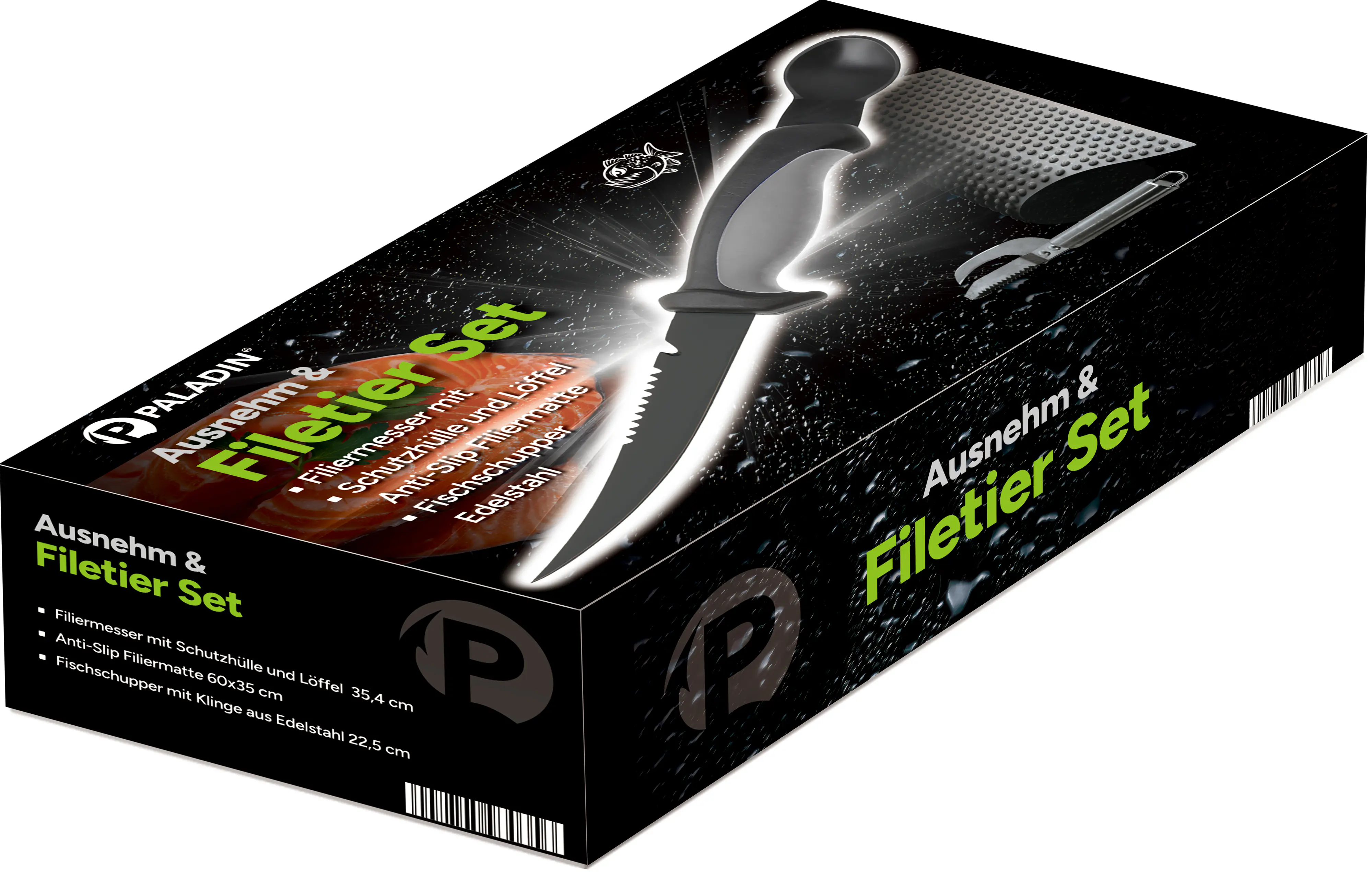 Paladin Angelzubehör Ausnehm- und Filetier-Set Profi