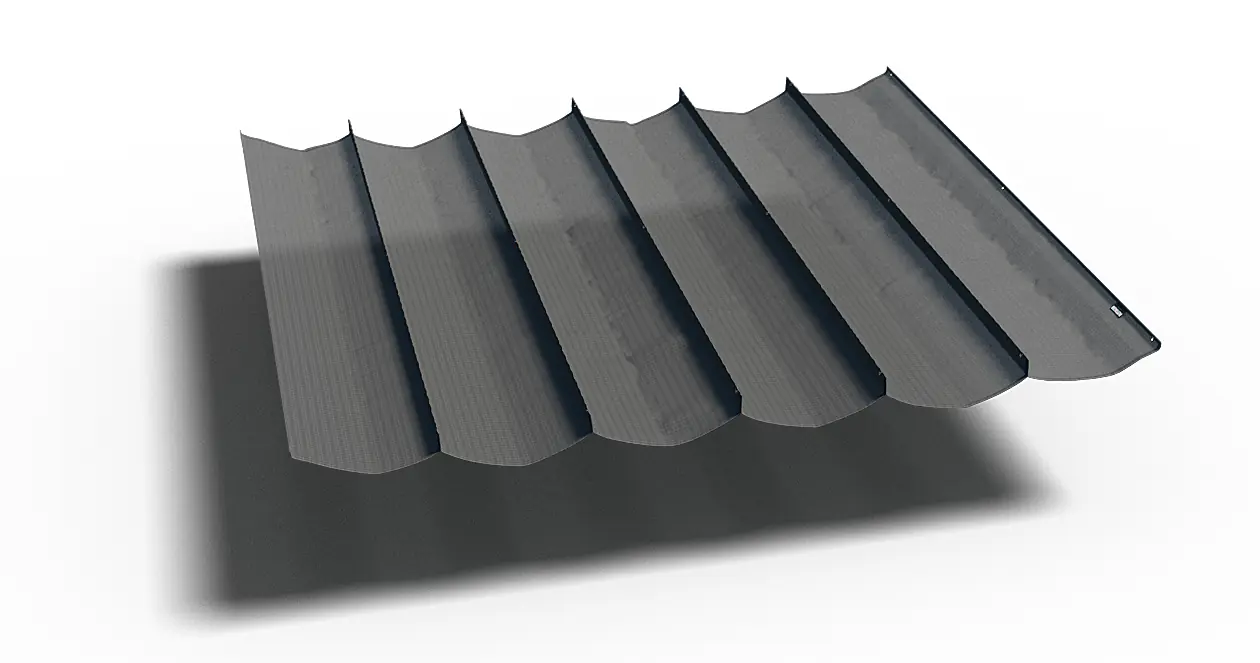 Platinum Faltsonnensegel Coolfit 2 x 4 m grau