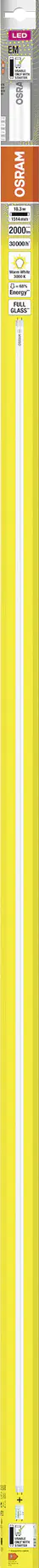 Osram LED Röhre 1,5 m G13 18,3 W warmweiß Osram LED Röhre 1,5 m G13 18,3 W warmweiß
