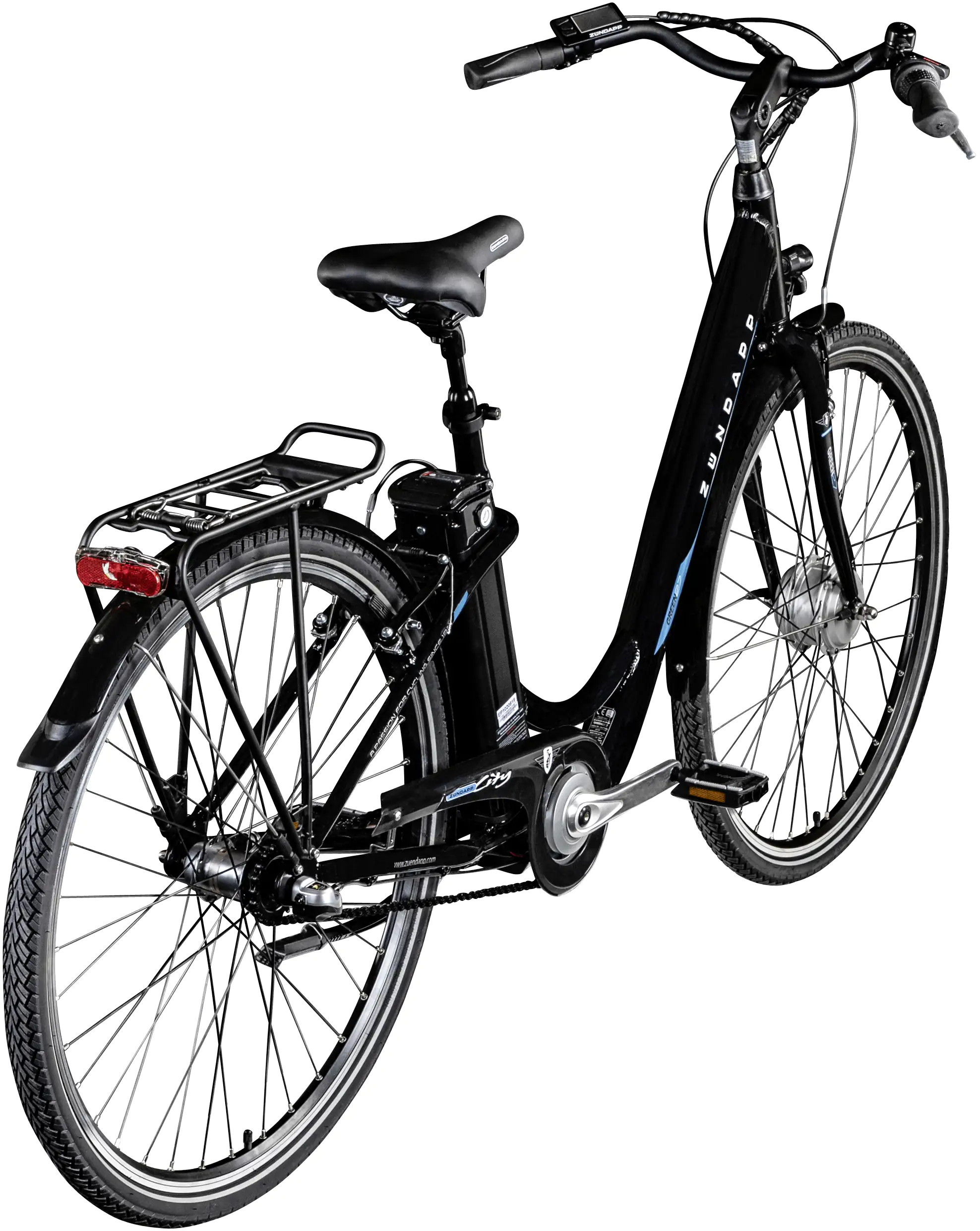 Zündapp E-Bike City Green 2.7 Damen 28 Zoll RH 48cm 3-Gang 374 Wh schwarz blau Zündapp E-Bike City Green 2.7 Damen 28 Zoll RH 48cm 3-Gang 374 Wh schwarz blau