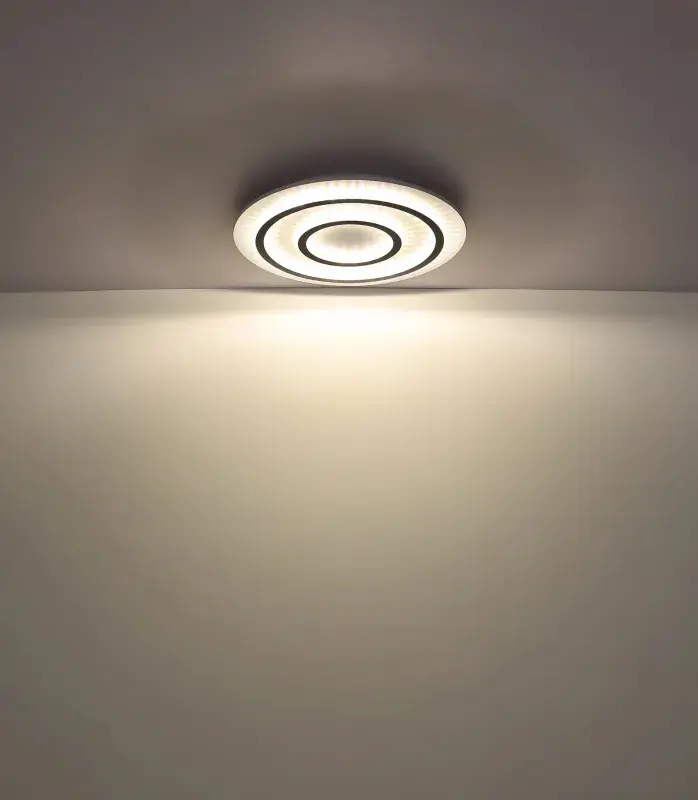 Globo Deckenleuchte Jayden 55 x 6 cm Ø x H weiß CCT