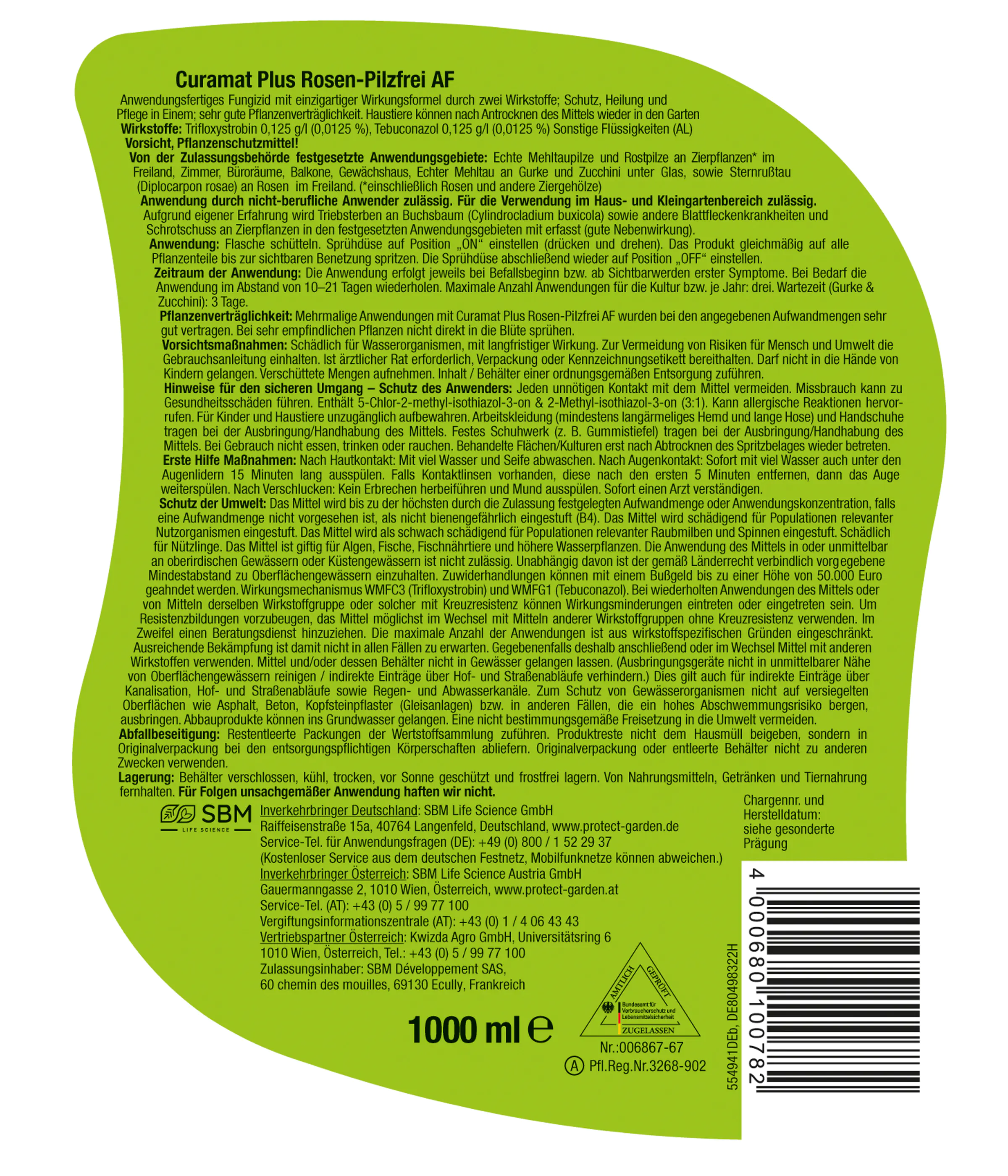 Protect Garden Curamat Plus Rosen-Pilzfrei AF 1 l