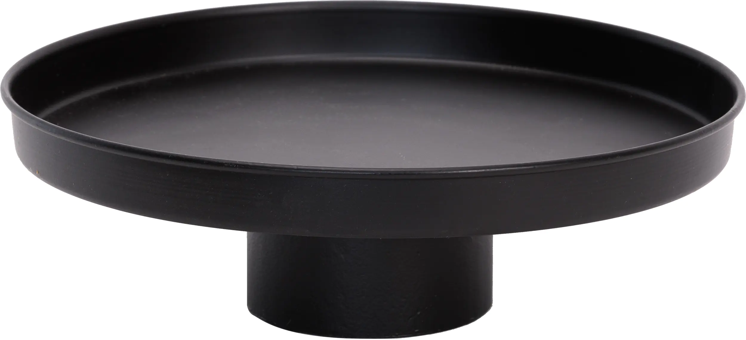 TrendLine Deko Eisen Tablett Ø 22,5 x 7 cm schwarz TrendLine Deko Eisen Tablett Ø 22,5 x 7 cm schwarz