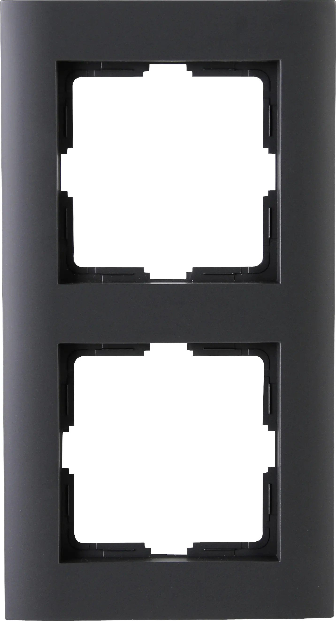 Kopp Abdeckrahmen 2-fach ATHENIS anthrazit, 402615066