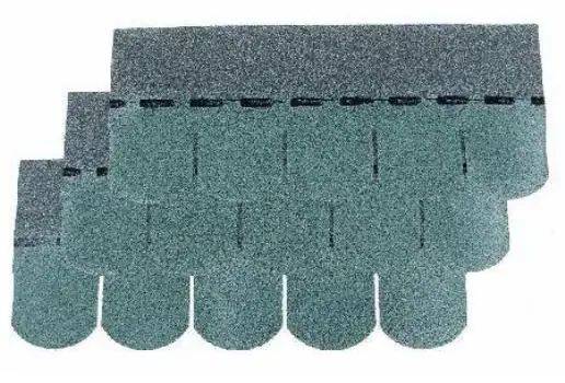 Easy Biber Bitumen-Dachschindeln grün