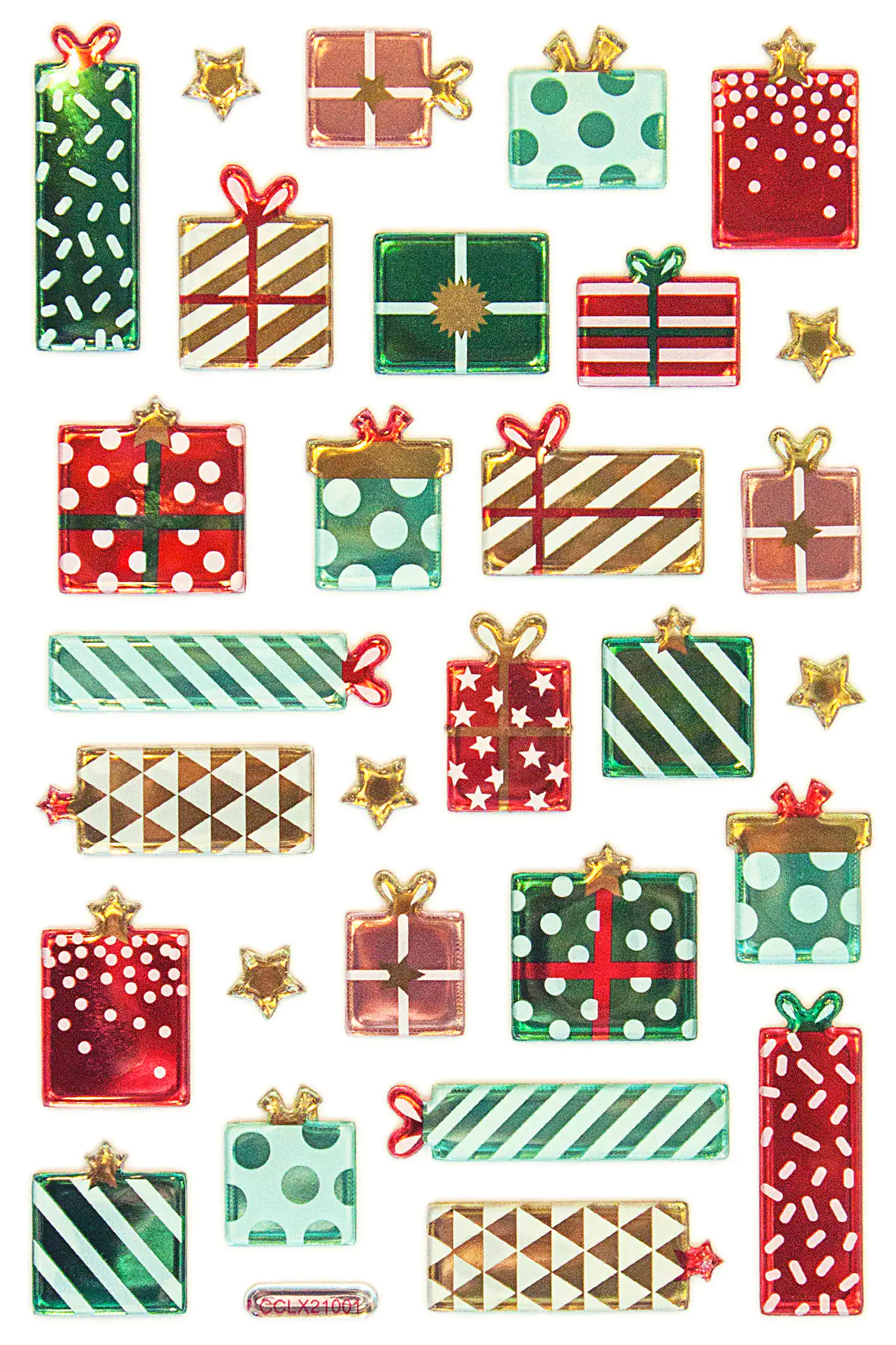 Braun & Company Relief Sticker Presents 19 x 10,4 cm