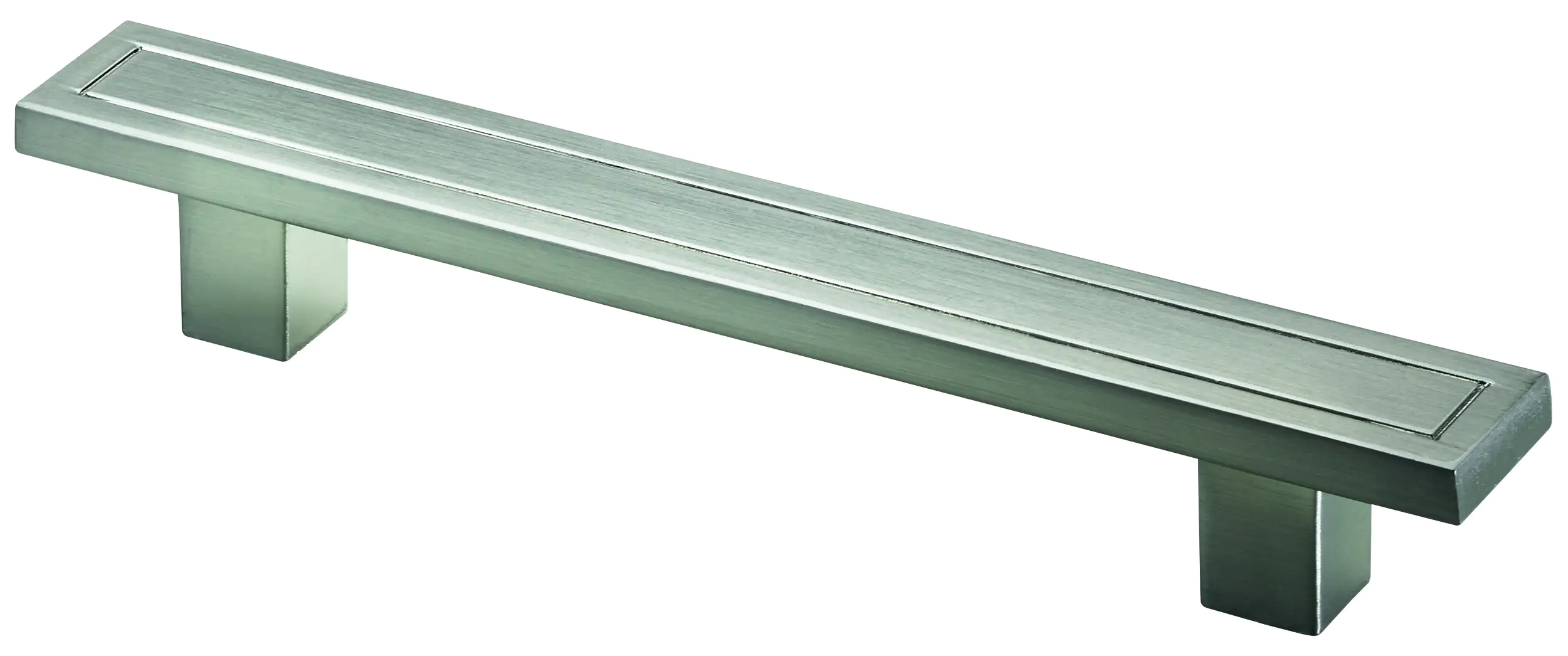 Hettich Möbelgriff  Edelstahl Optik 18 x 134,5 x 21 mm - 1 Stück