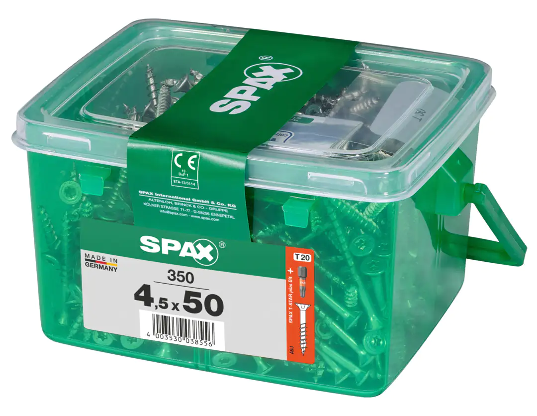 Spax Universalschrauben 4.5 x 50 mm TX 20 - 350 Stk.