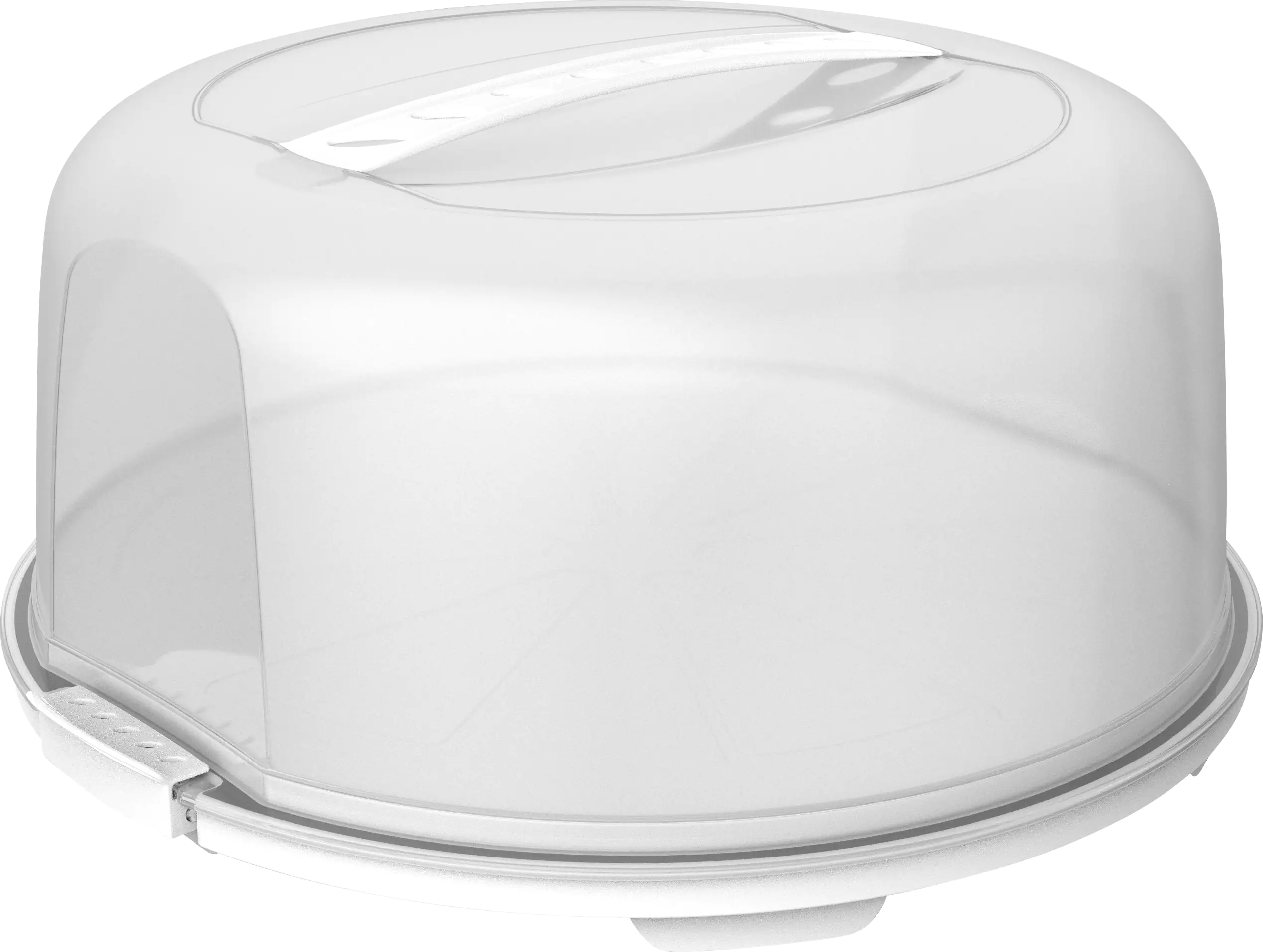 Rotho Tortenglocke Fresh hoch weiß 35,5 x 34,5 x 16,5 cm (L x B x H)