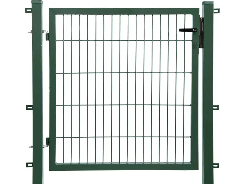 Floraworld Gartentor Comfort inkl. 2 Pfosten 100 x 100 cm moosgrün