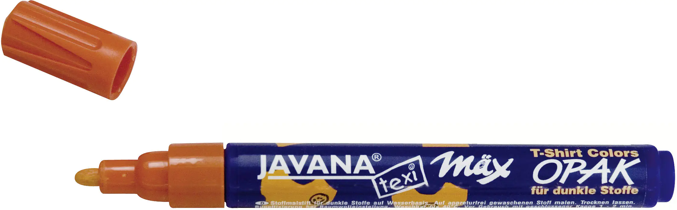 Kreul Javana texi mäx Opak Stoffmalfarbe für helle & dunkle Stoffe türkis