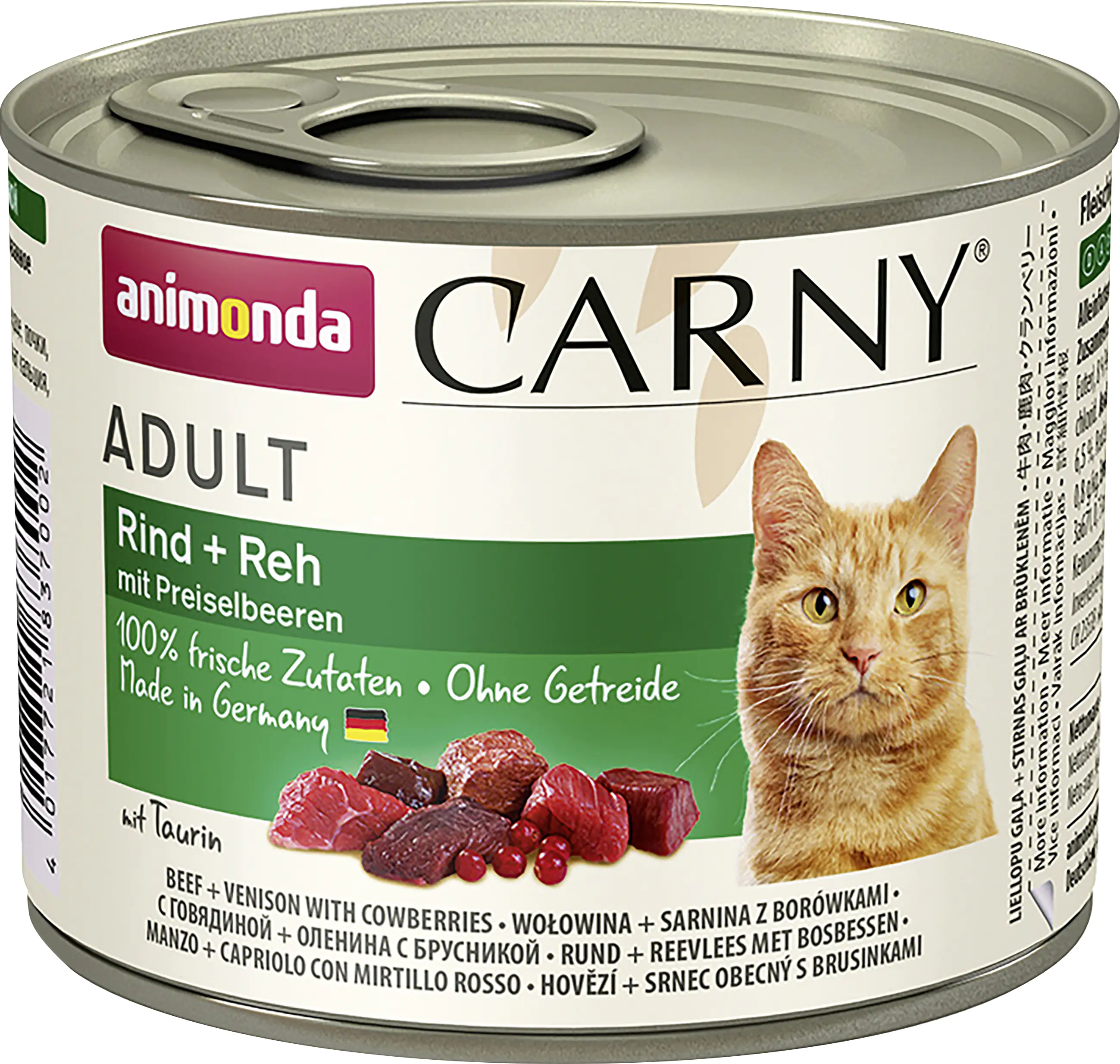 Animonda Carny Adult Rind + Reh mit Preiselbeeren 200 g