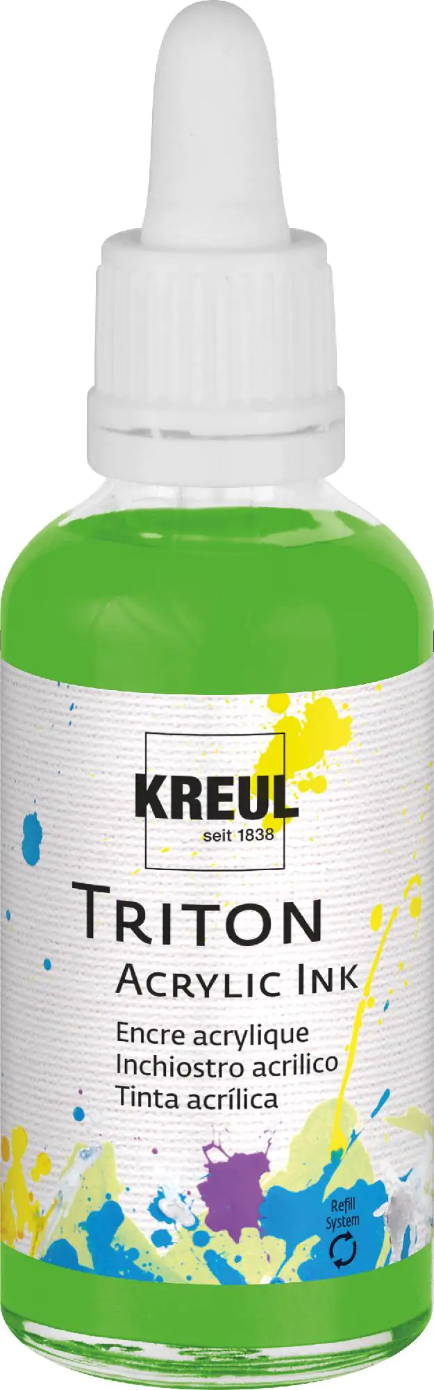 Kreul Triton Acrylic Ink gelbgrün 50 ml