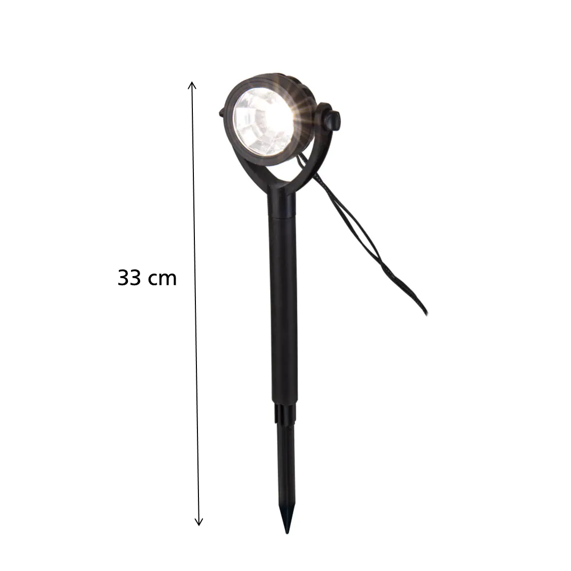 Light & More LED Solarleuchte Erdspieß 6er Set schwarz