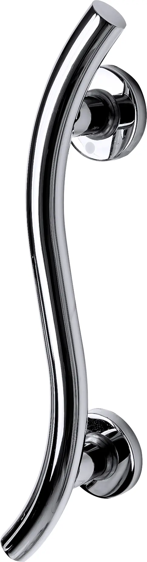 Ridder Haltegriff Art M, chromfarben glänzend, geschwungen, Edelstahl