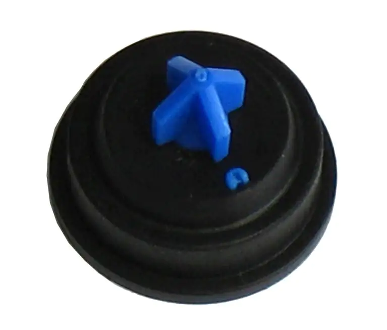 Wisa Gummi-Membran-Dichtung für Füll- und Schwimmerventile, 2 x 1,1 cm