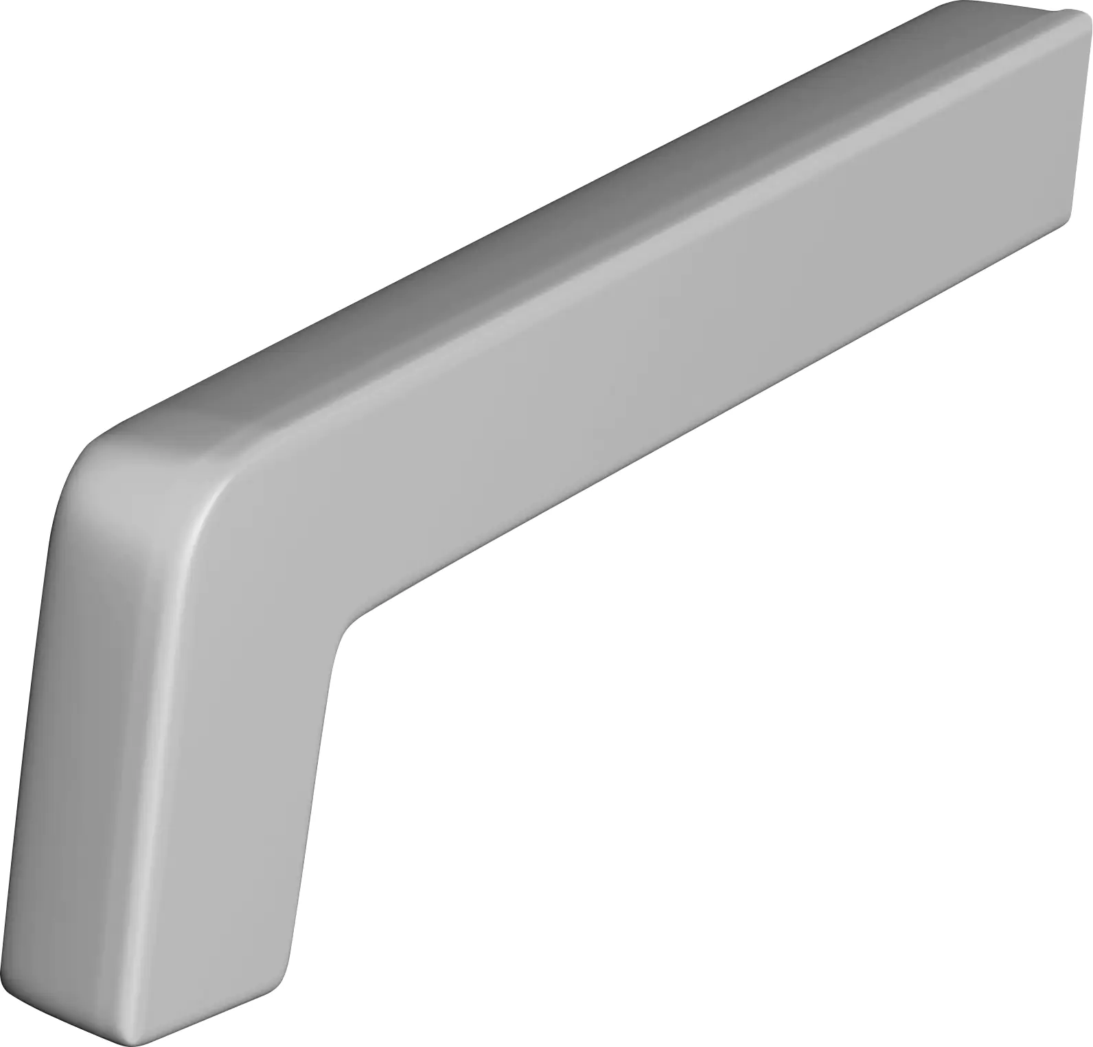 Sarei PVC Seitenteile silber 300 mm