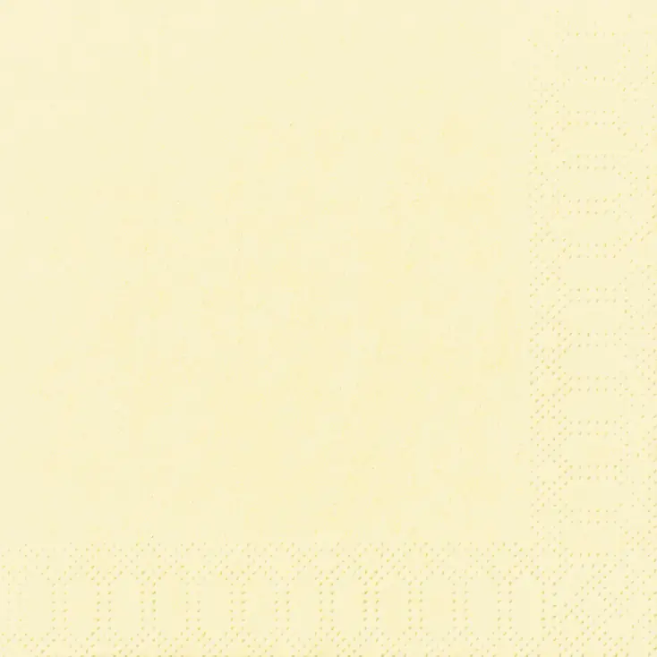 Duni Servietten Bio creme 33 x 33 cm - 50er Pack