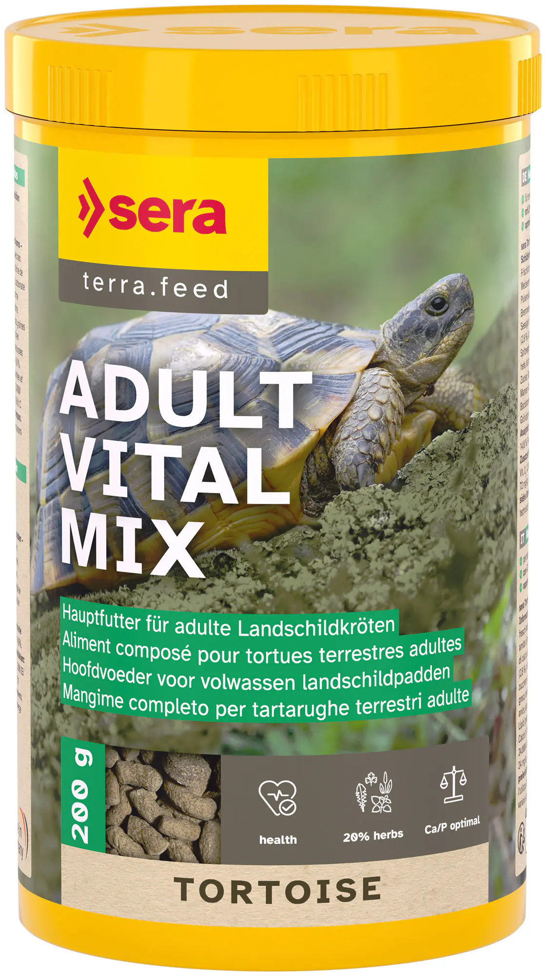Sera Schildkrötenfutter Tortoise Adult Vital Mix 1 L