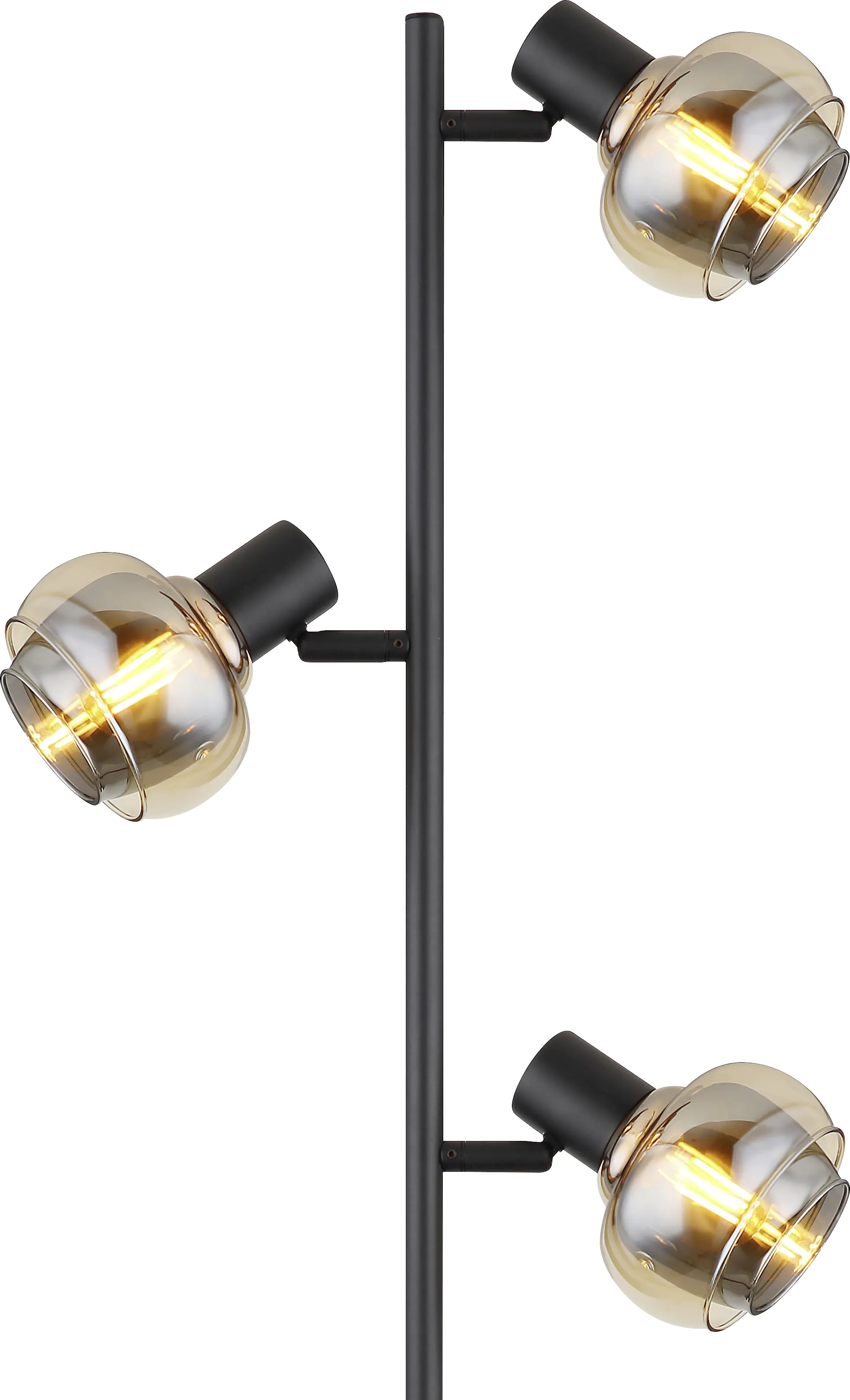 Globo Stehleuchte Tokki schwarz matt 25 x 25 x 154 cm E14 Globo Stehleuchte Tokki schwarz matt 25 x 25 x 154 cm E14