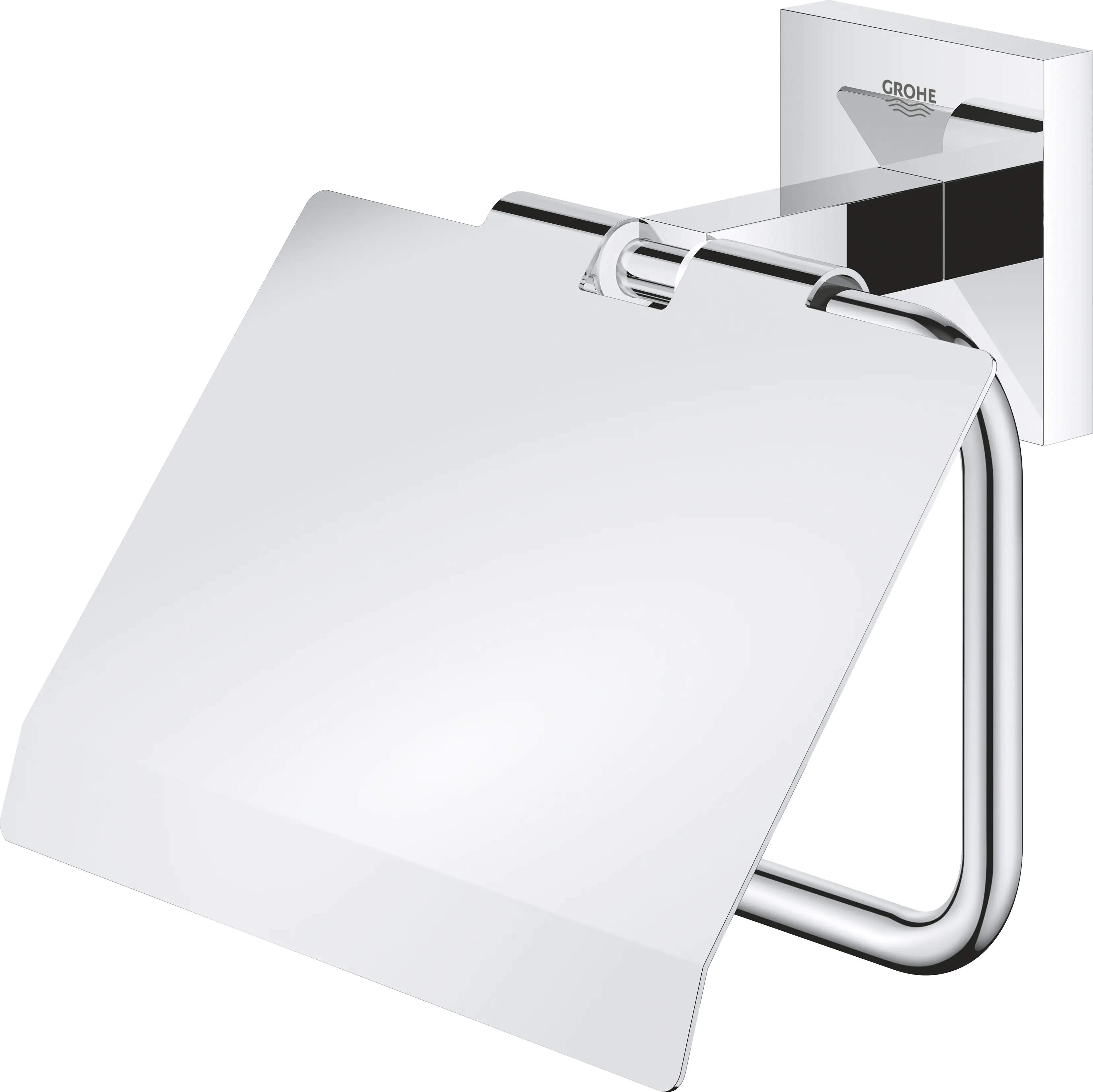 Grohe Start Cube WC-Papierhalter chrom klebbar Grohe Start Cube WC-Papierhalter chrom klebbar