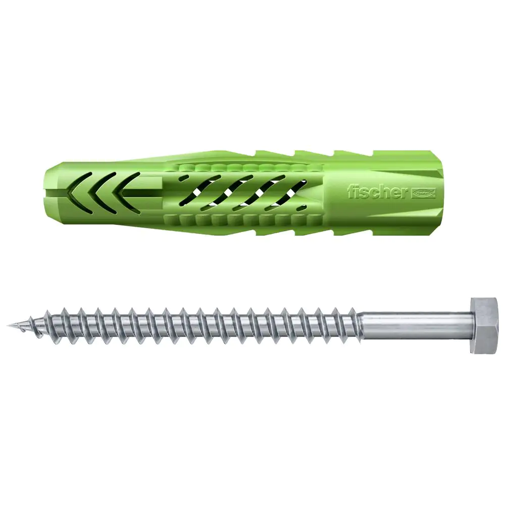 Fischer Universaldübel-Set UX green 10.0 x 60 mm - 4 Stück