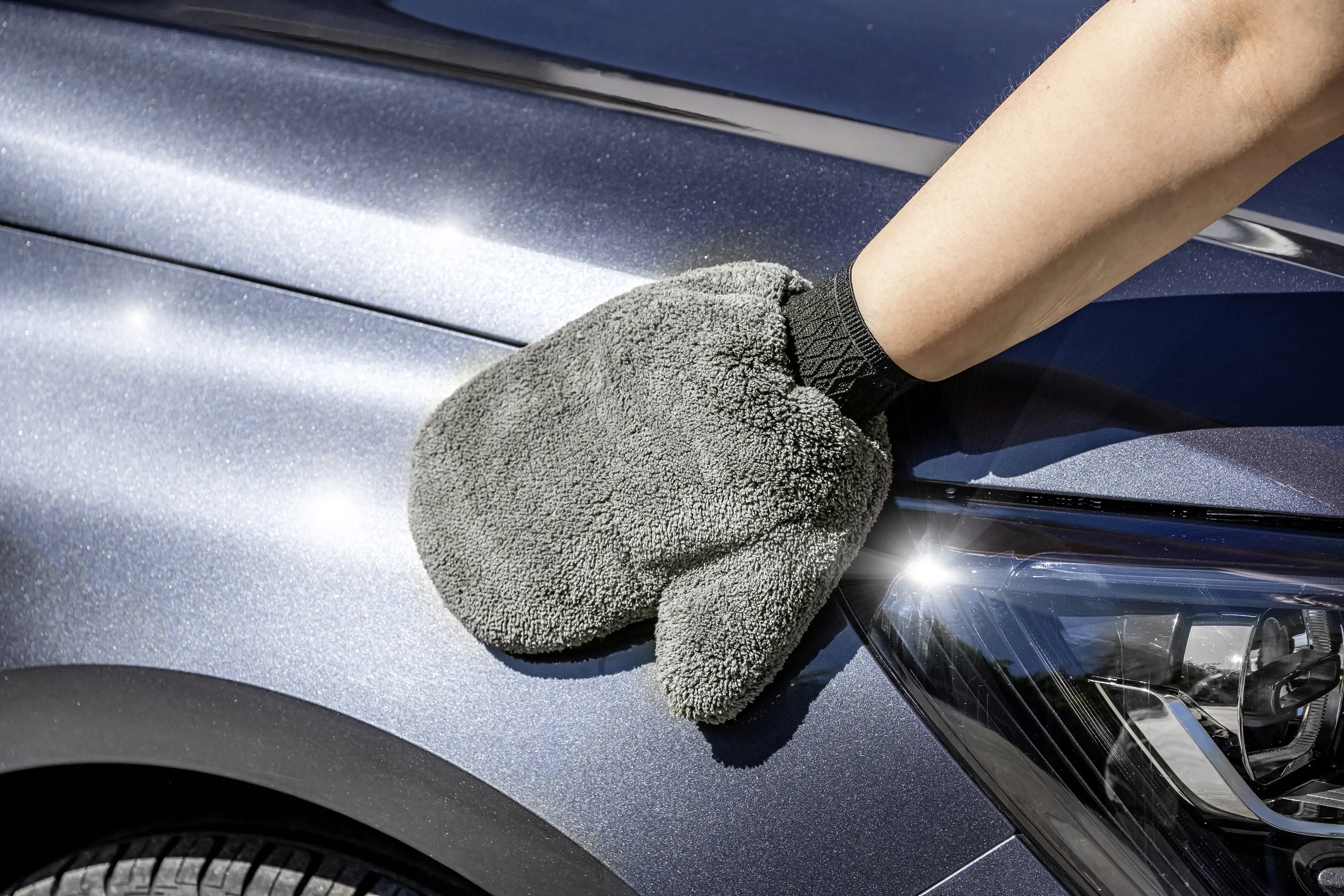 APA Wasch- und Polierhandschuh 29x20cm