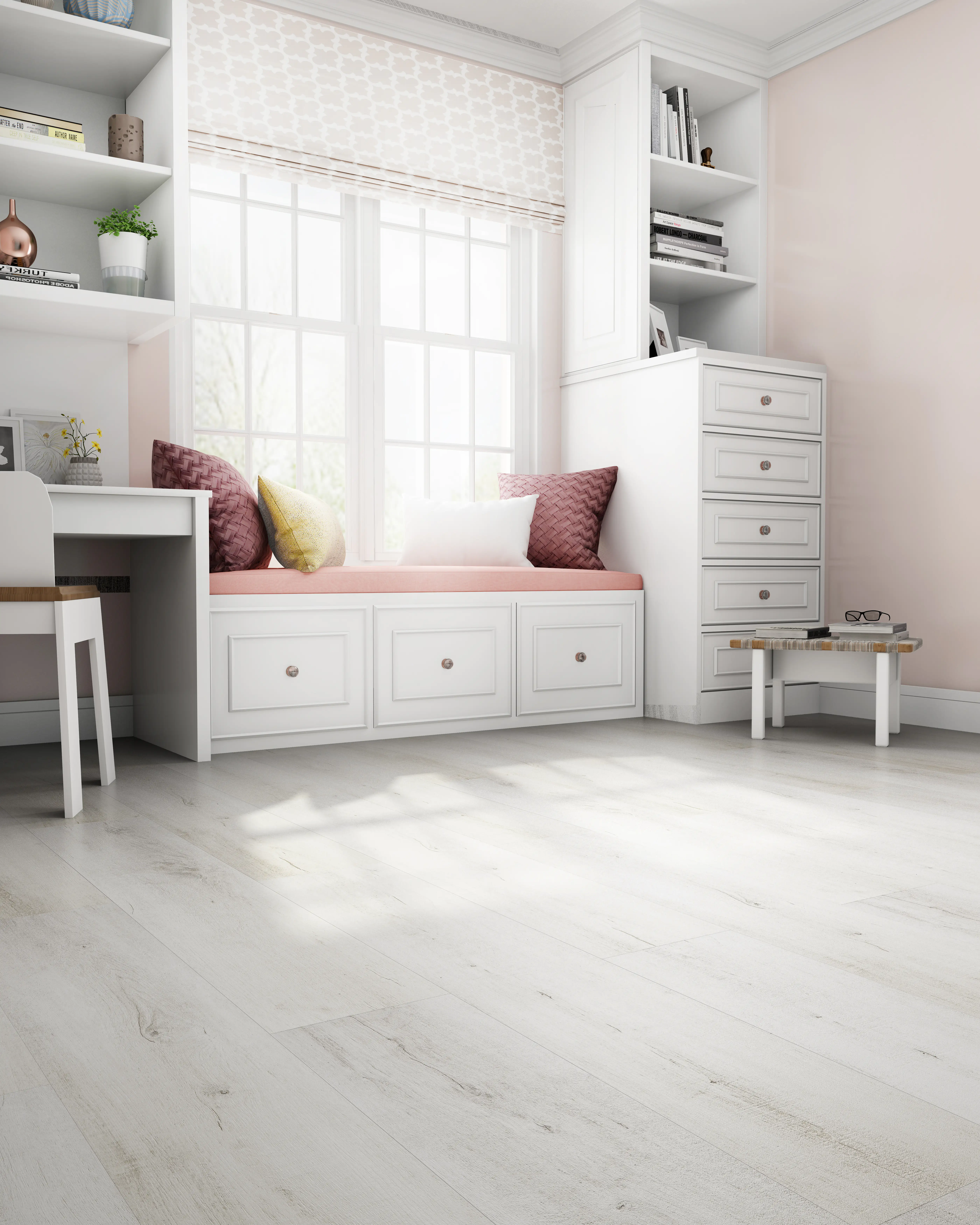 B.S. Bauprogramm Designboden Chalet hell Landhausdiele 122 x 23 cm 4 mm