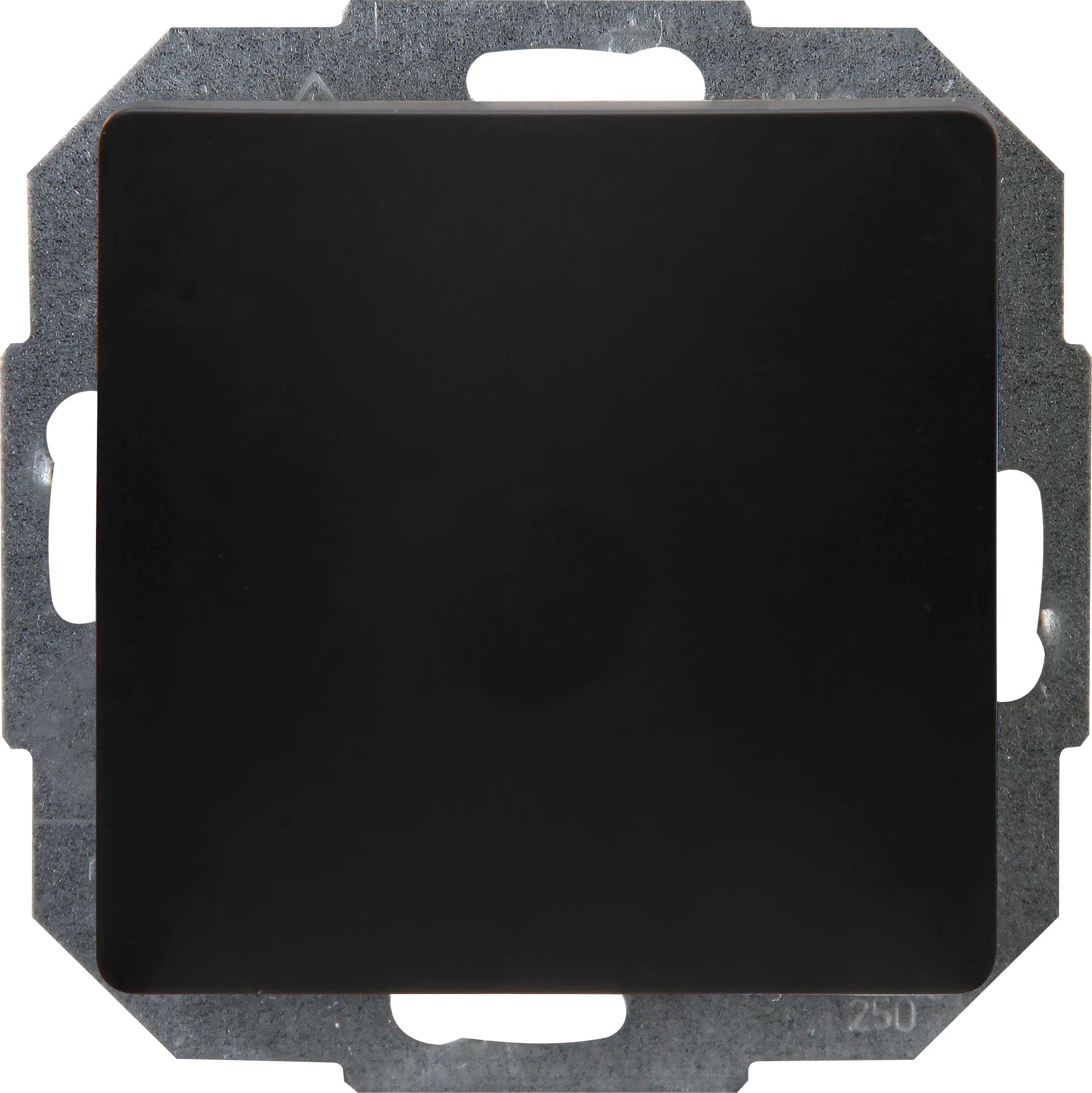 Kopp Kreuzschalter Paris schwarz matt, 940232080 Kopp Kreuzschalter Paris schwarz matt, 940232080