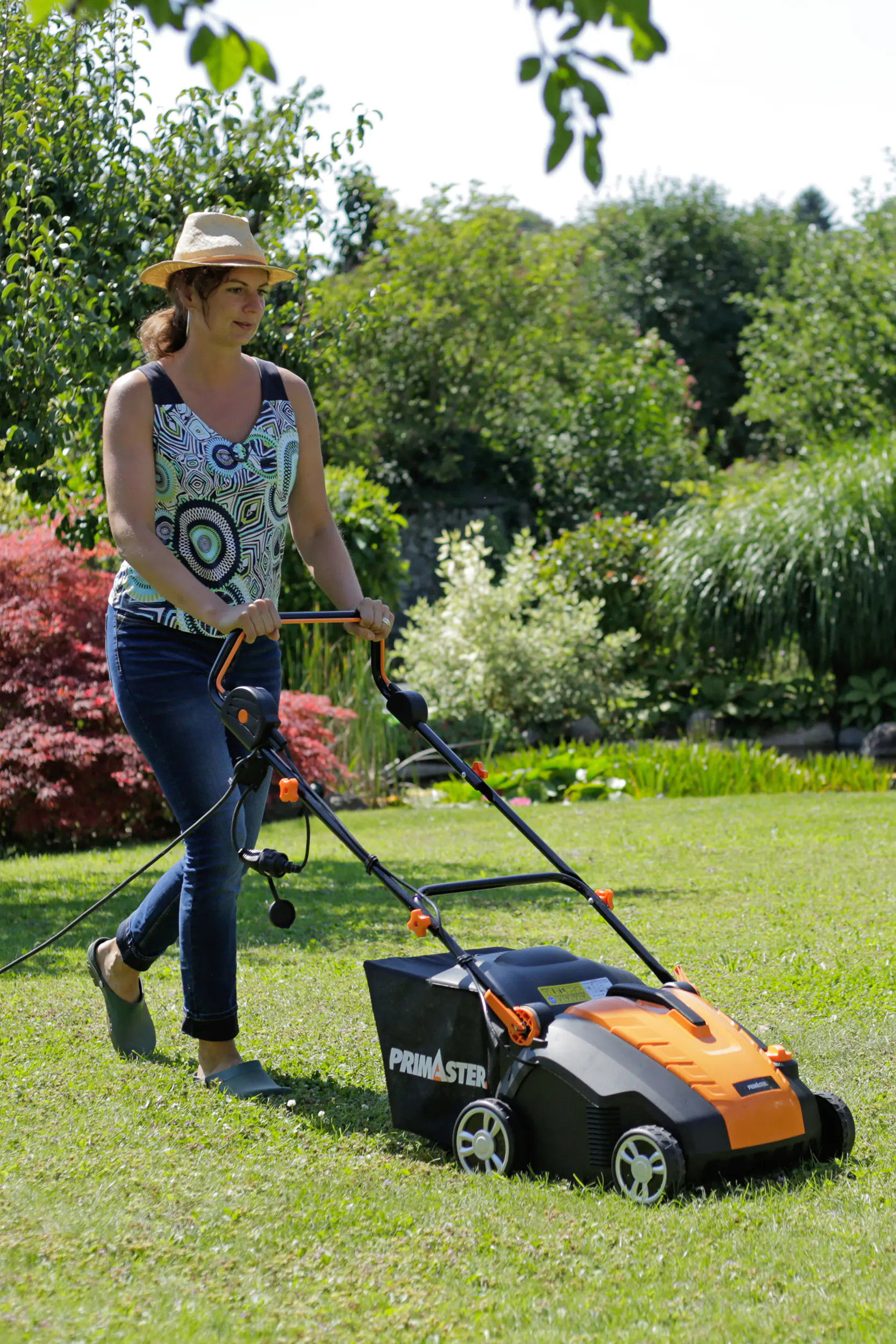 Primaster Elektro-Vertikutierer/Lüfter PMLV 1700 38 cm Arbeitsbreite