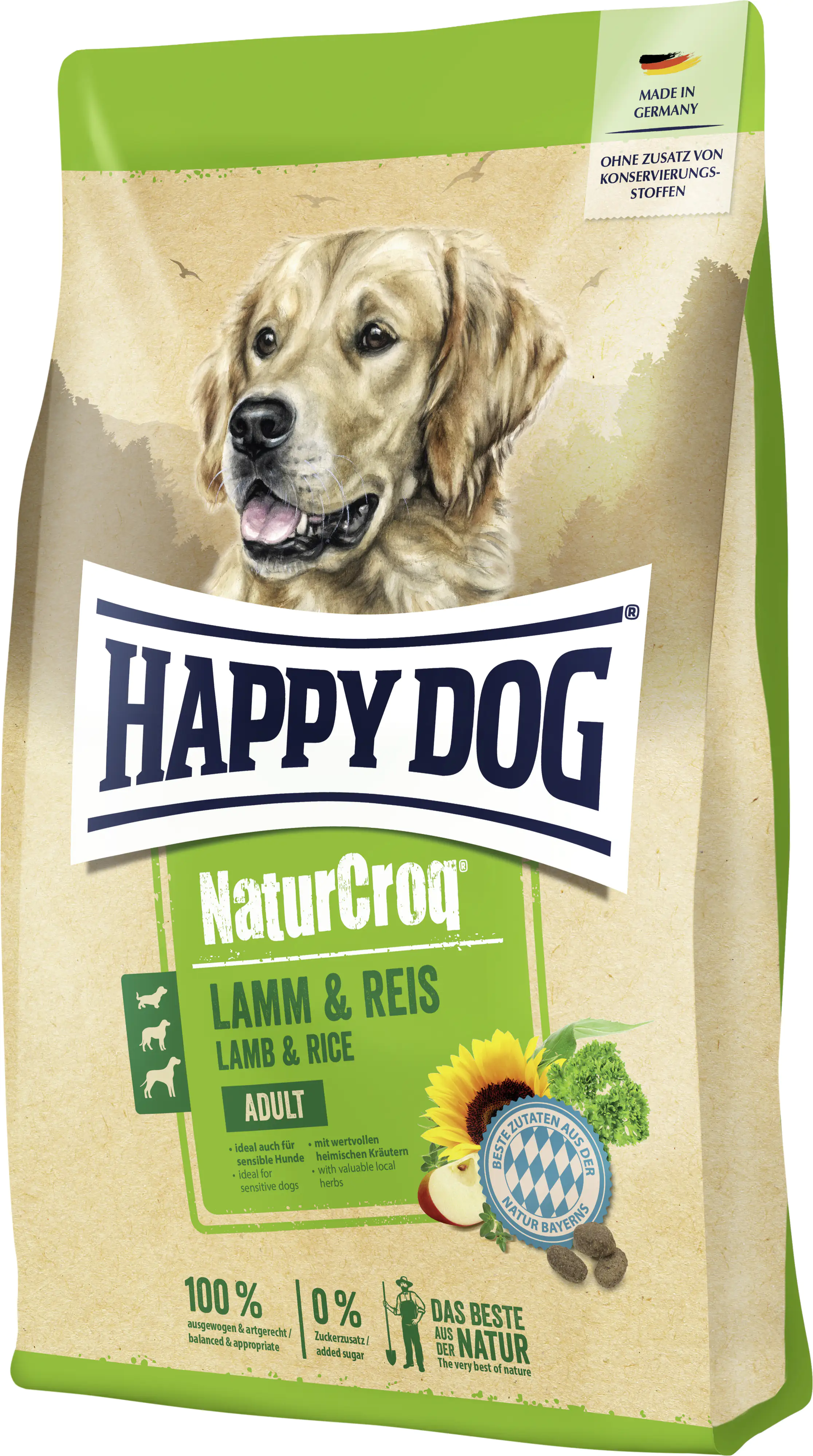 Happy Dog NaturCroq Lamm & Reis 11 kg Happy Dog NaturCroq Lamm & Reis 11 kg
