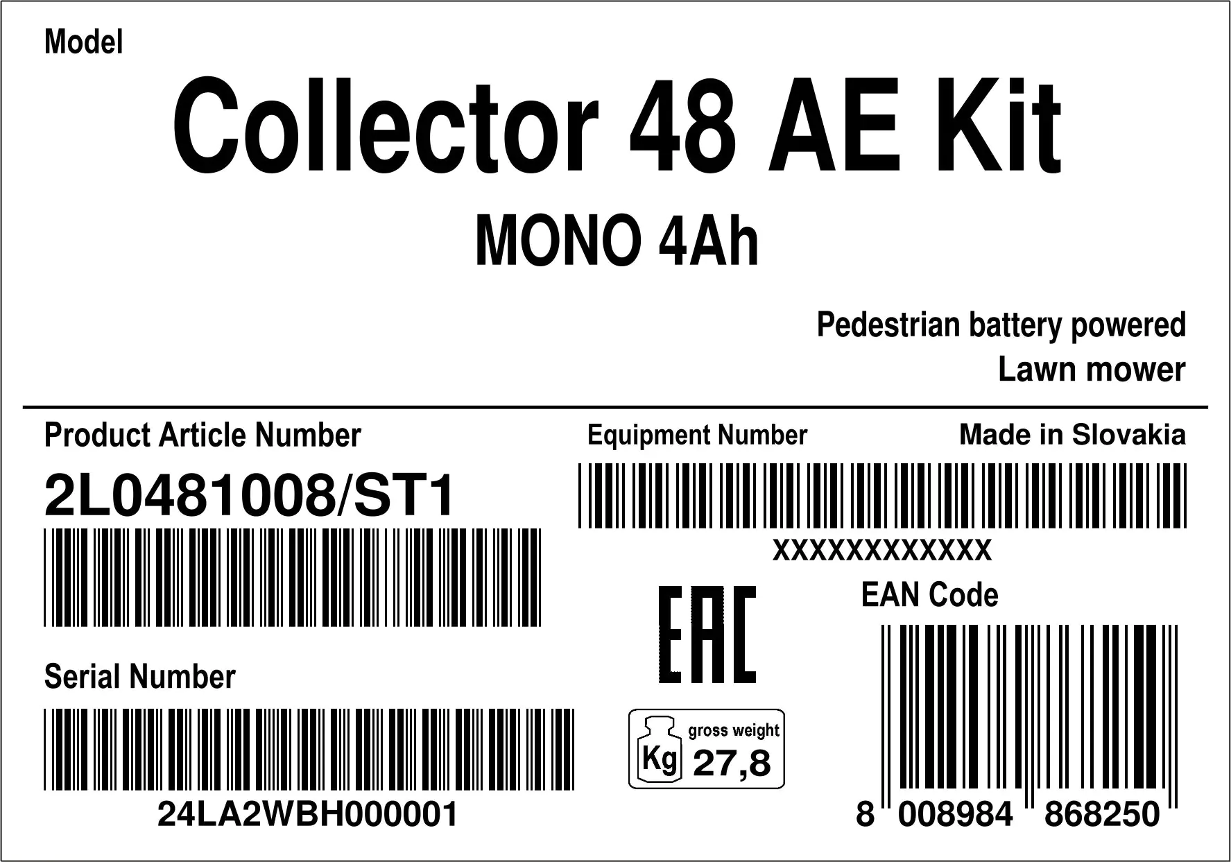 Stiga Akku-Rasenmäher Collector 48 AE 46 cm Schnittbreite inkl. 4 Ah Akku u. Ladegerät Stiga Akku-Rasenmäher Collector 48 AE 46 cm Schnittbreite inkl. 4 Ah Akku u. Ladegerät
