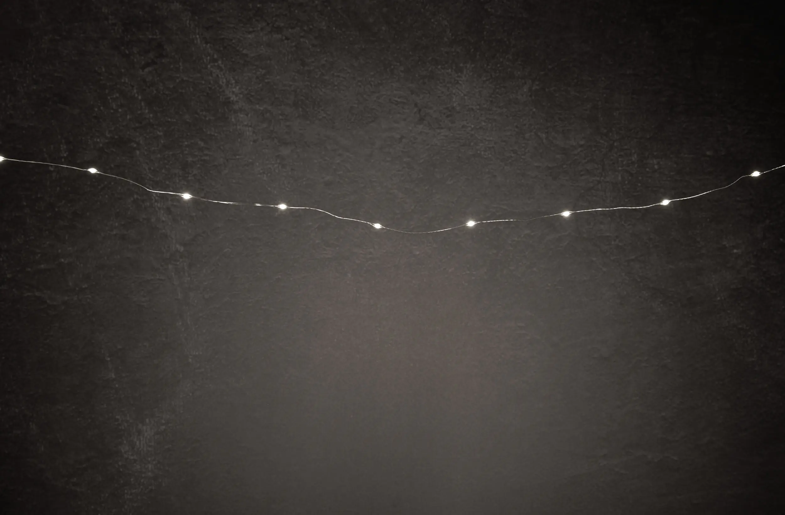 TrendLine LED-Lichterkette Mini Außen 3,9 m warmweiß mit Timer, 8 Lichteffekten