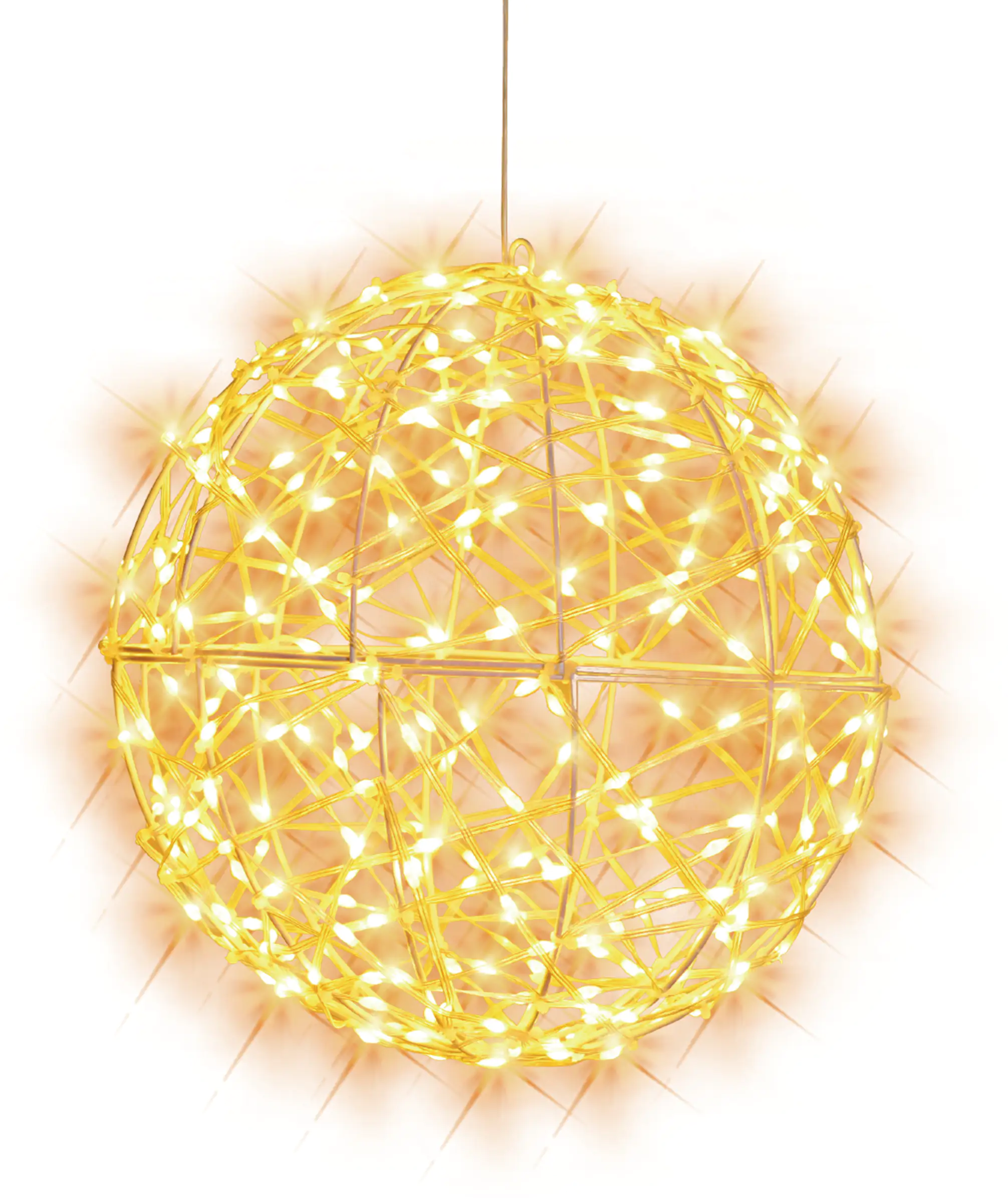 TrendLine LED Kugel Metall Ø 30 cm warmweiß Außen mit Timer TrendLine LED Kugel Metall Ø 30 cm warmweiß Außen mit Timer