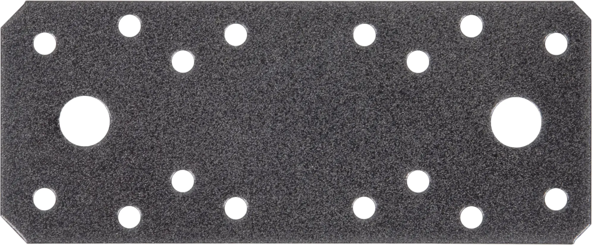 4004338301651 Alberts Duravis Flachverbinder schwarz diamant, 133 x 55 x 2,5 mm