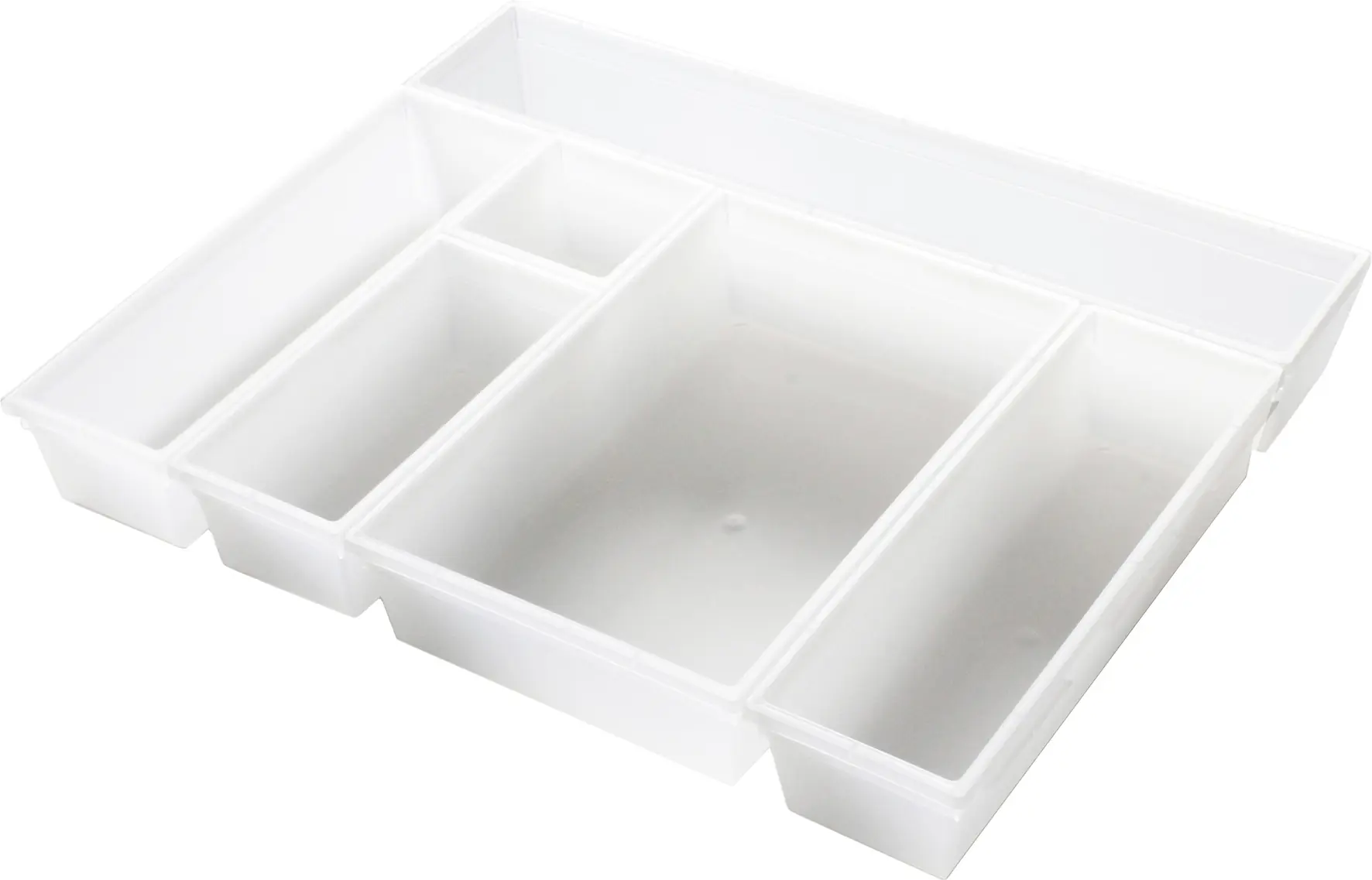 Rotho Ordnungssystem Basic 8 x 8 x 5 cm, transparent