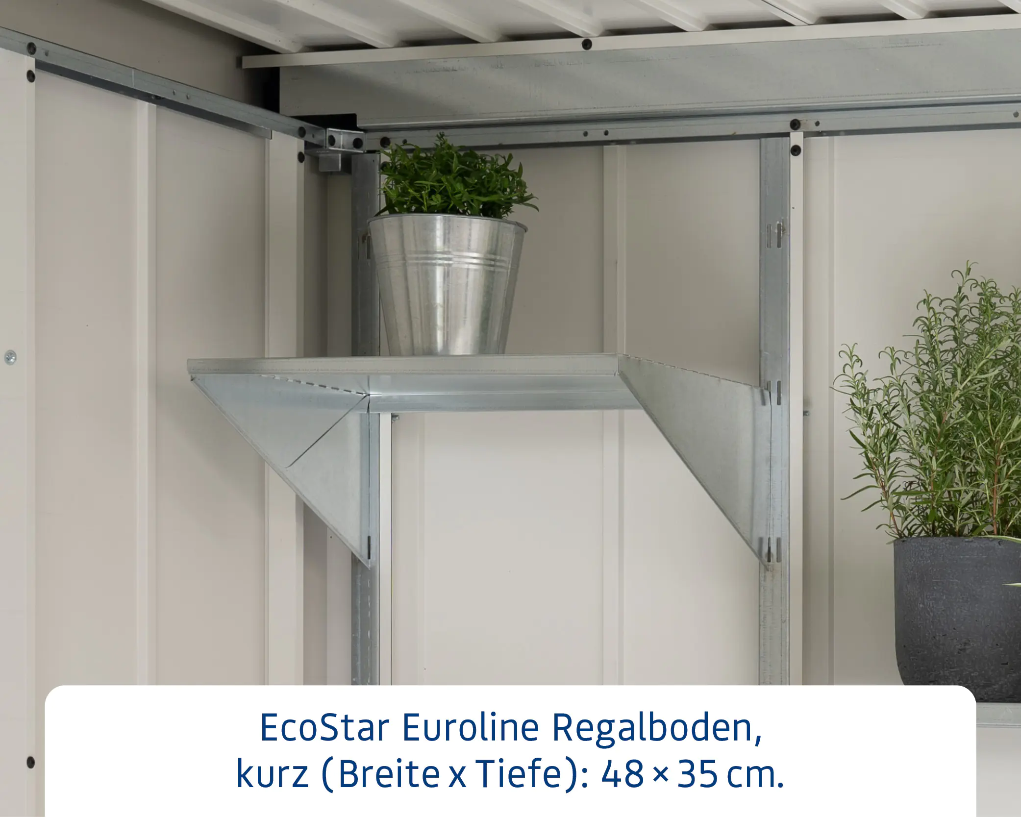 EcoStar Regalboden 480 für Gerätehaus