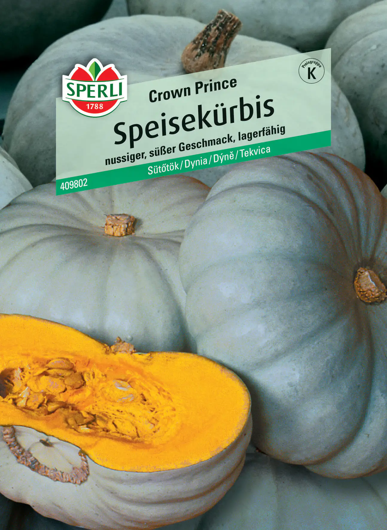 Sperli Speisekürbis Crown Prince F1