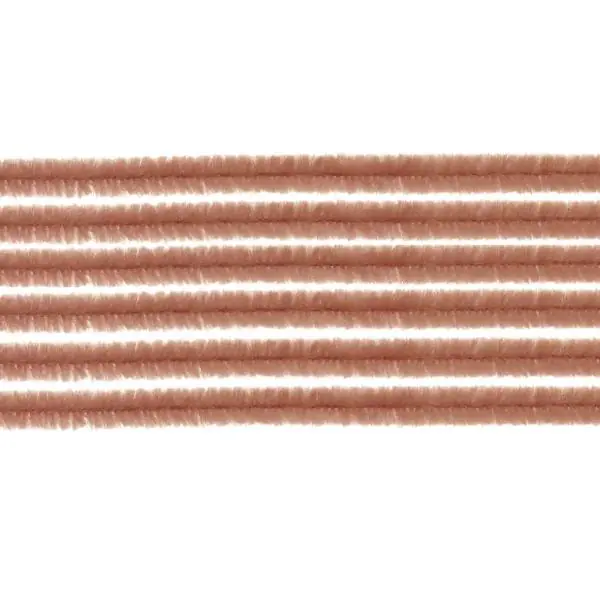 Glorex Biegeplüsch braun 10 Stück