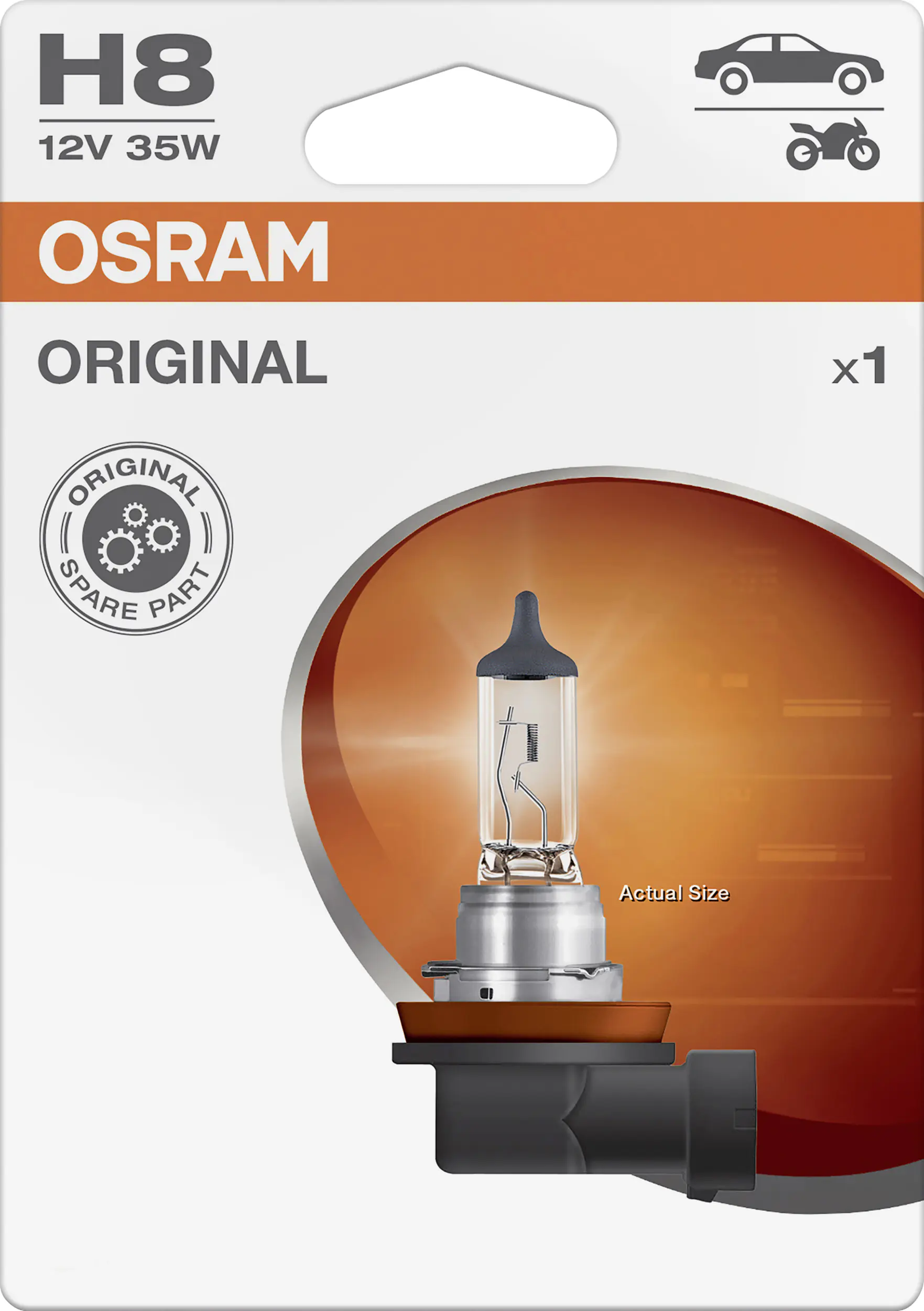 Osram Scheinwerferlampe H8 Original 2.0