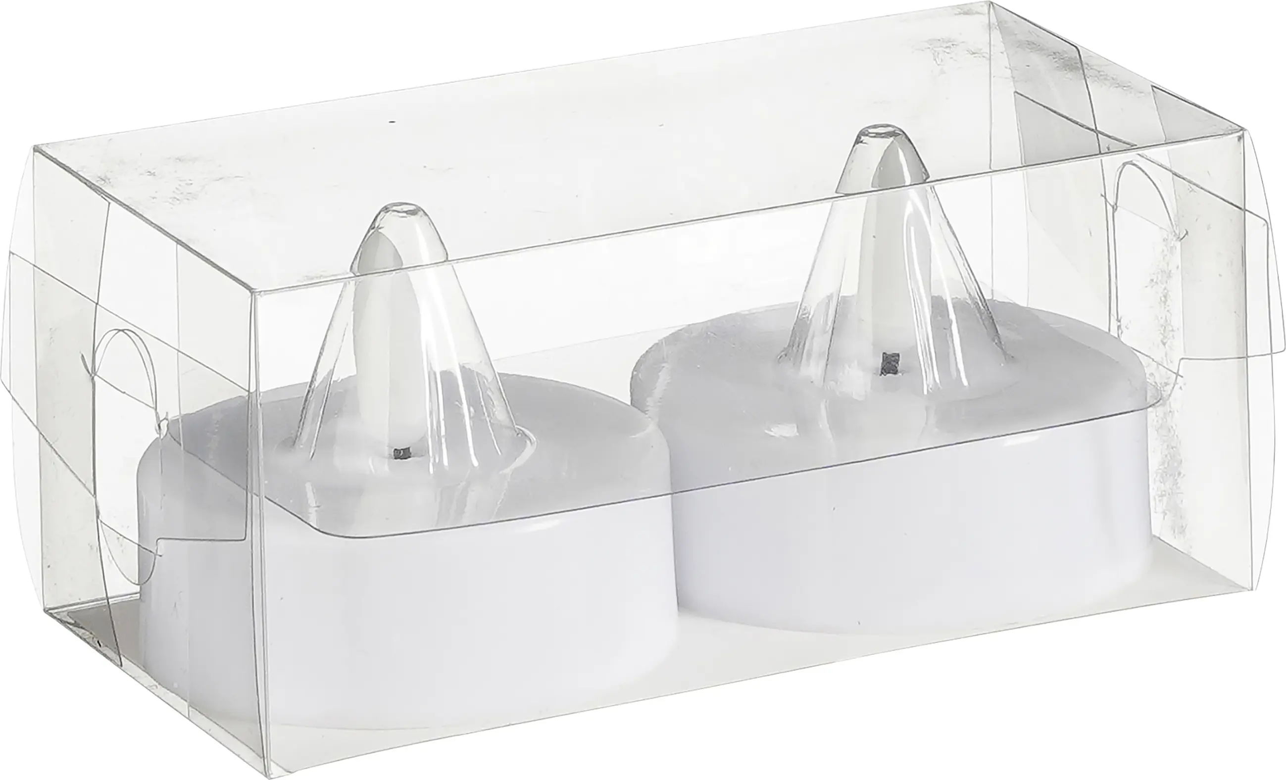 Mica Decorations LED Teelicht batteriebetrieben weiß Ø 6 x 5 cm warmweiß 2 Stück Mica Decorations LED Teelicht batteriebetrieben weiß Ø 6 x 5 cm warmweiß 2 Stück