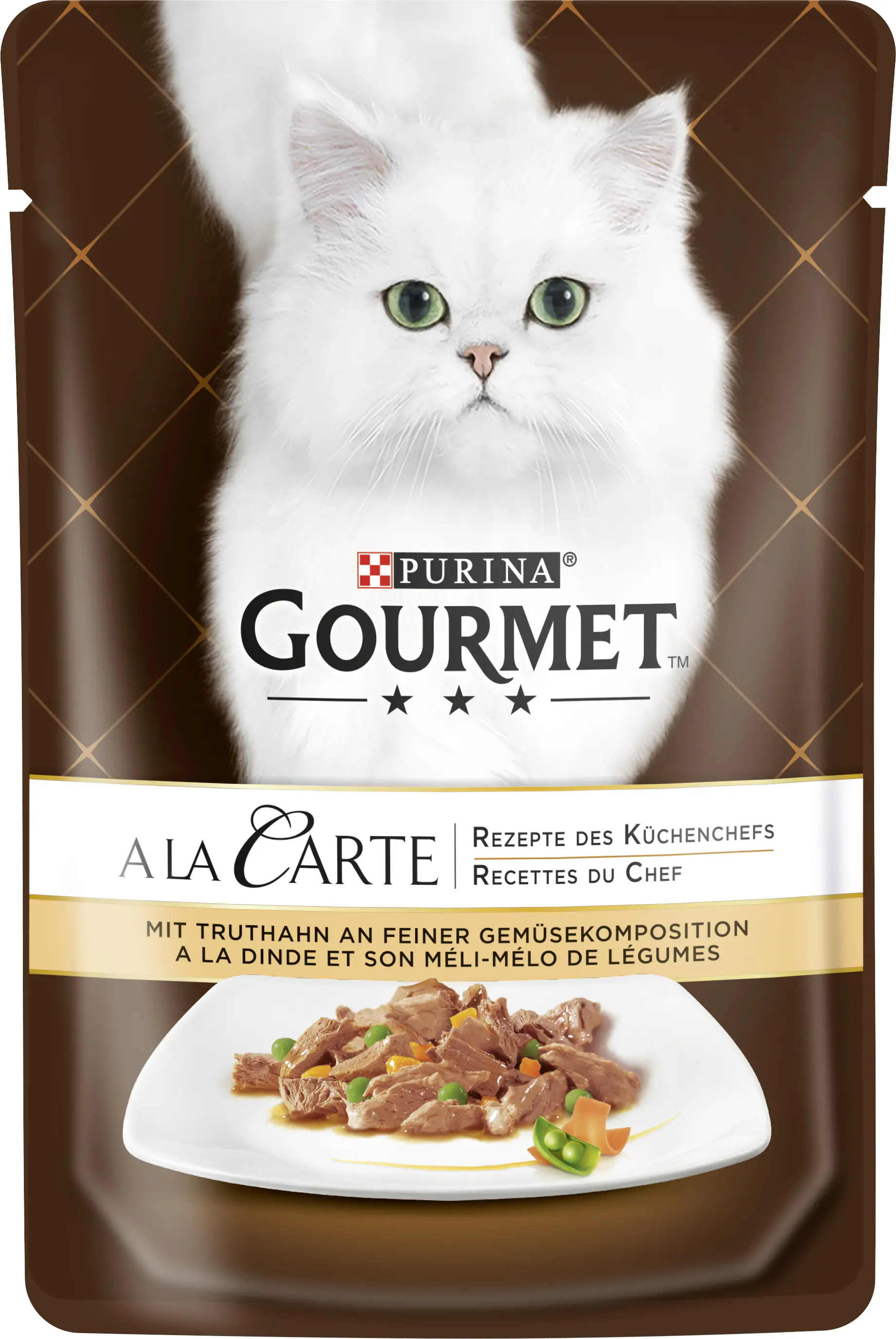 Gourmet A la Carte mit Truthahn an feiner Gemüsekomposition 85 g