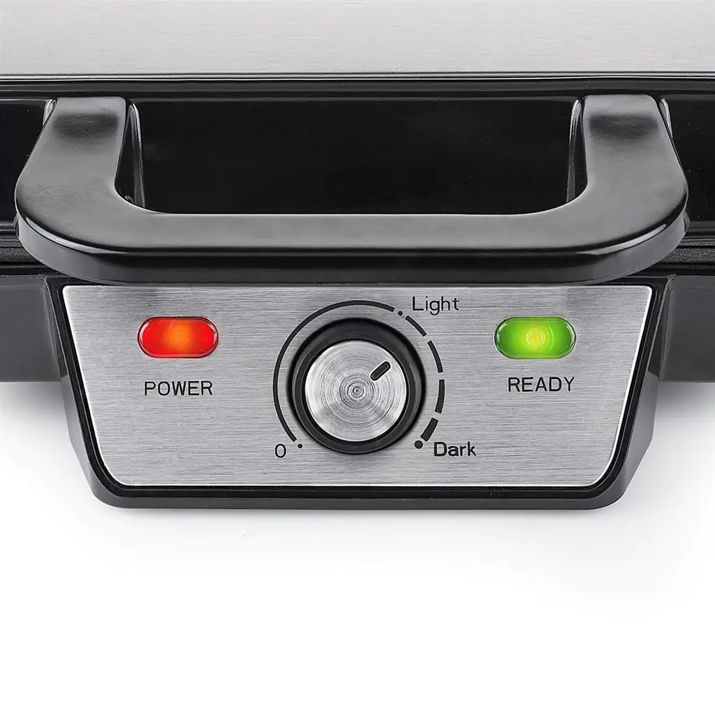 Tristar Waffeleisen WF-2195 für 2 Brüssler Waffeln, 1000 Watt