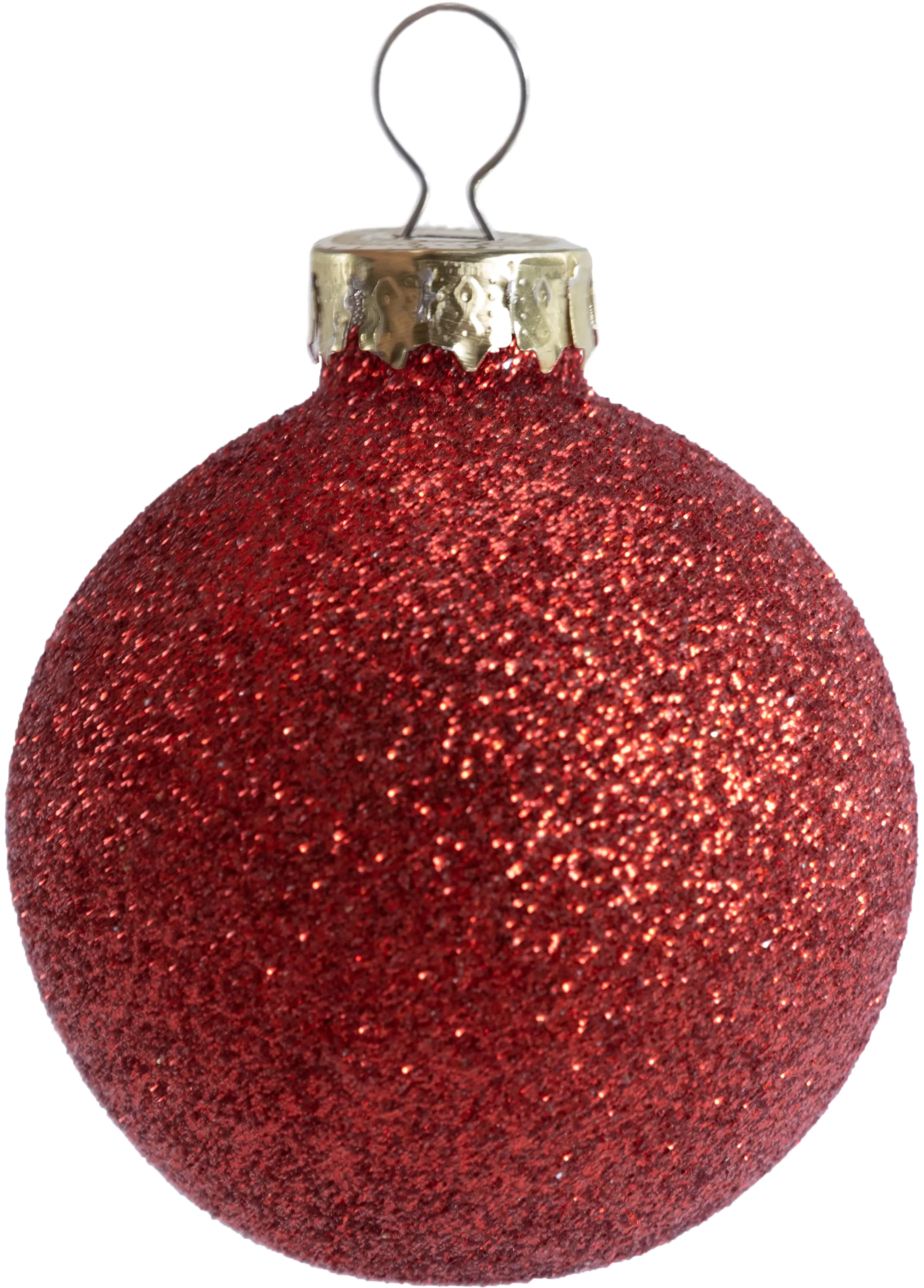 4333692642965_02 TrendLine Weihnachtskugeln aus Glas Ø 5/ 5,7/ 6,7 cm rot 42 Stück