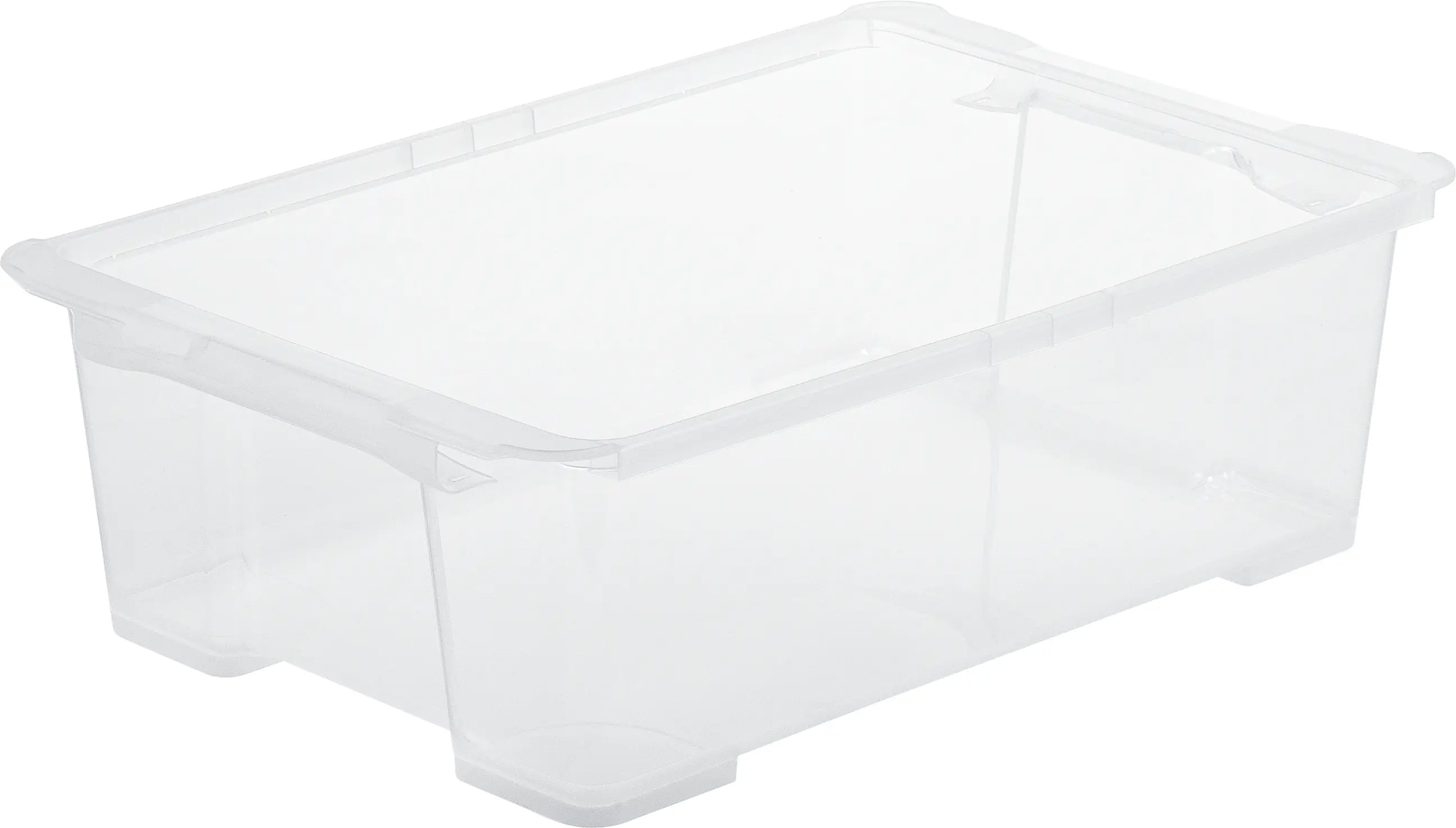 Rotho Aufbewahrungsbox EVO Easy 30 L transparent 58,3 x 39,2 x 18,3 cm Rotho Aufbewahrungsbox EVO Easy 30 L transparent 58,3 x 39,2 x 18,3 cm